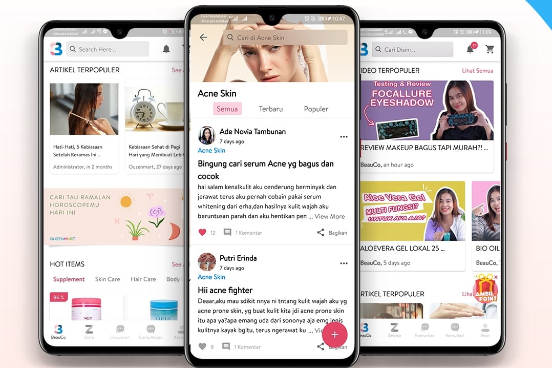 Beauco, Aplikasi Komunitas Kecantikan dengan Informasi Terkini