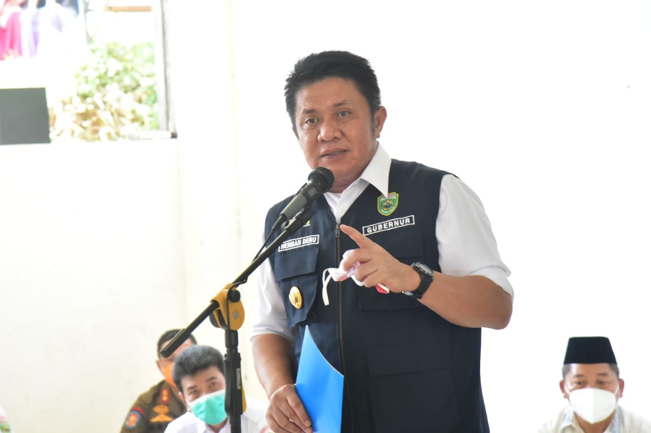 Gubernur Sumsel Herman Deru.