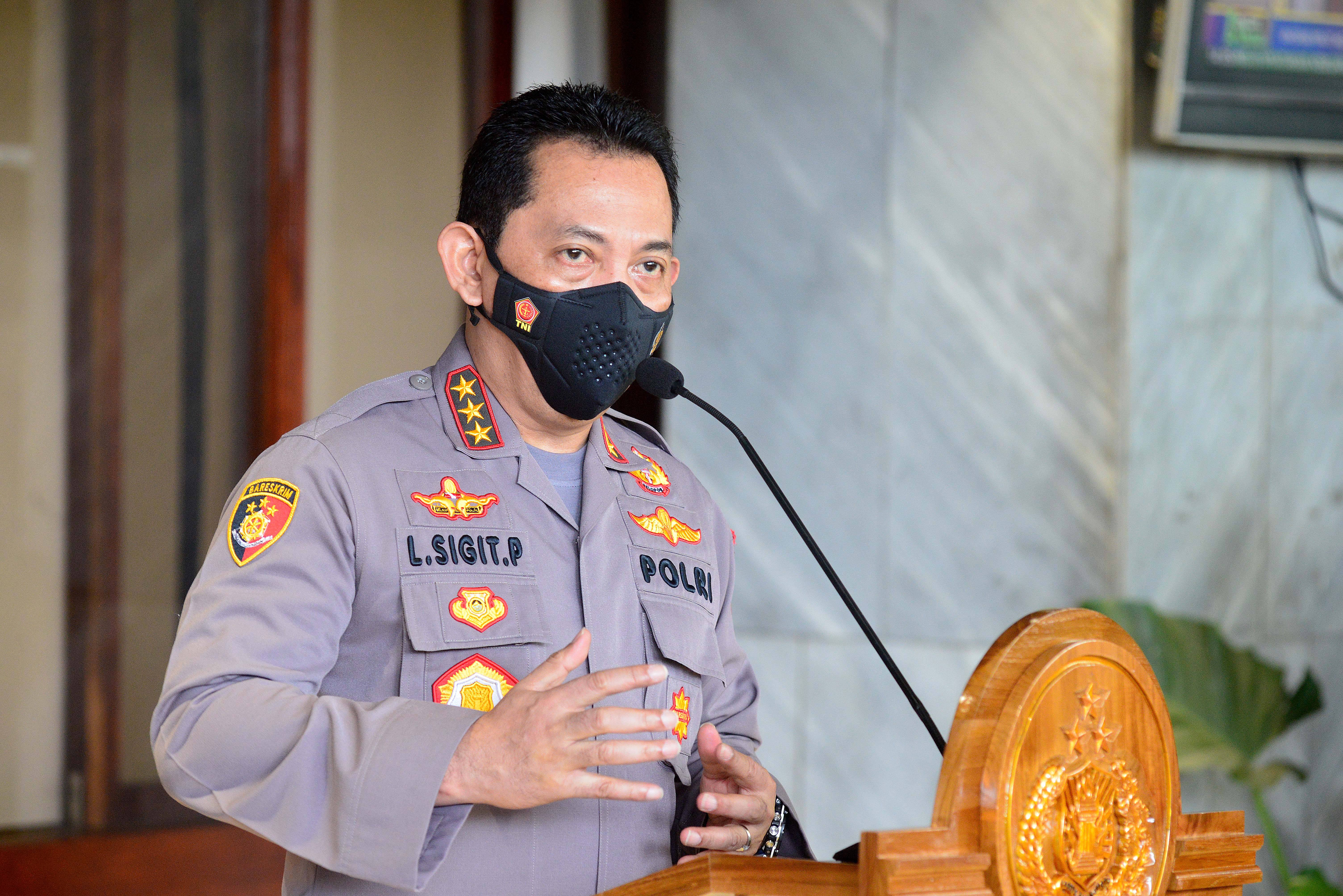 Calon Kapolri Komjen Pol Listyo Sigit Prabowo