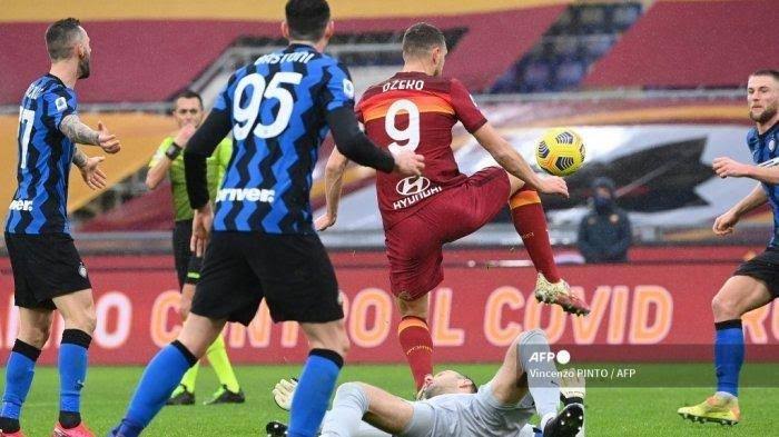 Roma lawan Inter Milan