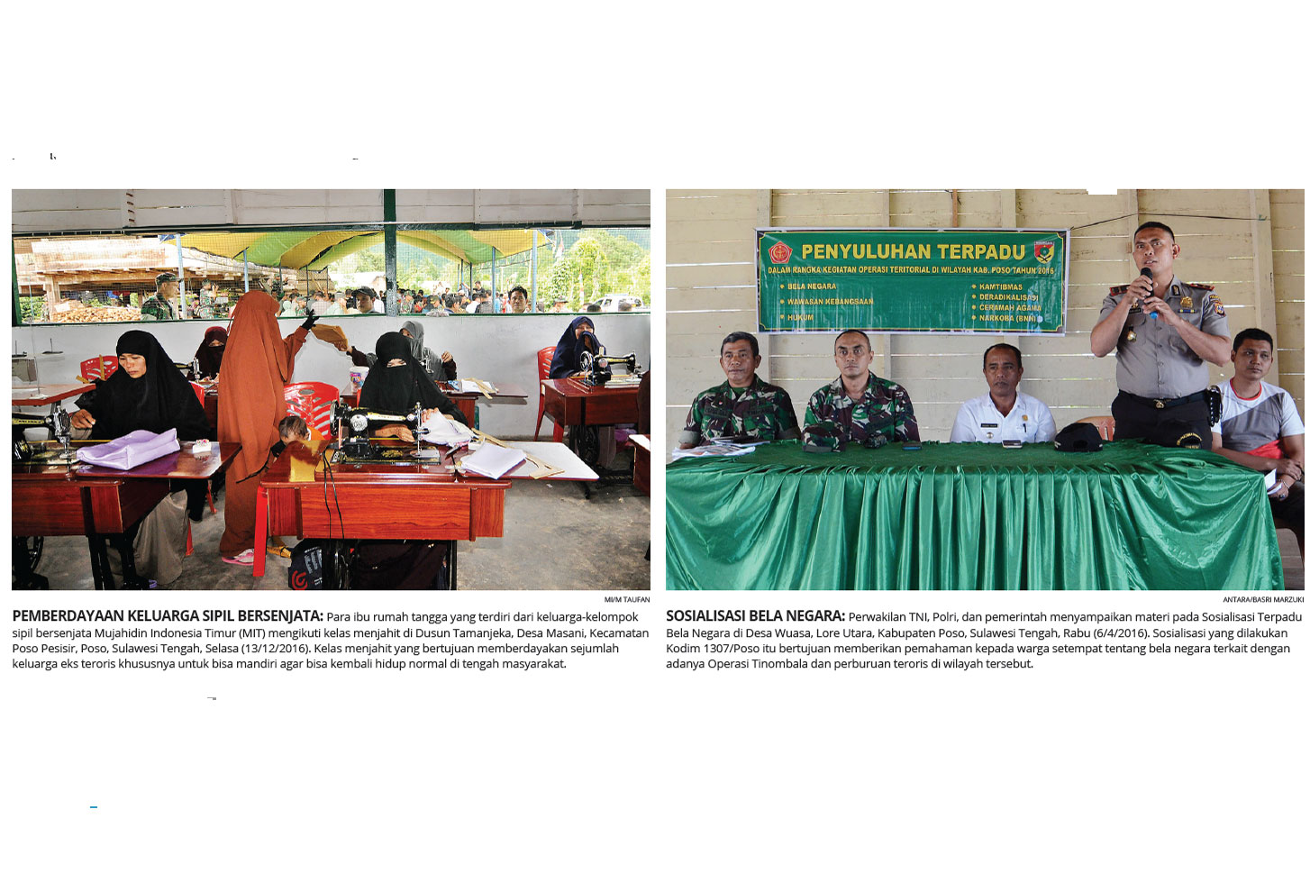 PEMBERDAYAAN KELUARGA SIPIL BERSENJATA/SOSIALISASI BELA NEGARA