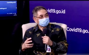 Kepala Lembaga Biologi Molekuler Eijkman Prof.Dr Amin Soebandrio. 