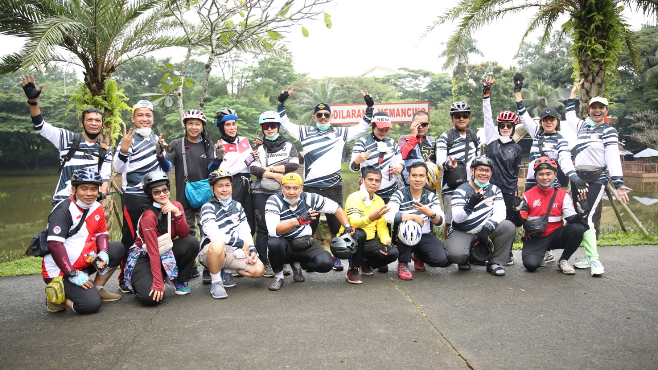 Komunitas Sepeda Alumni Universitas Pancasila, Jakarta.