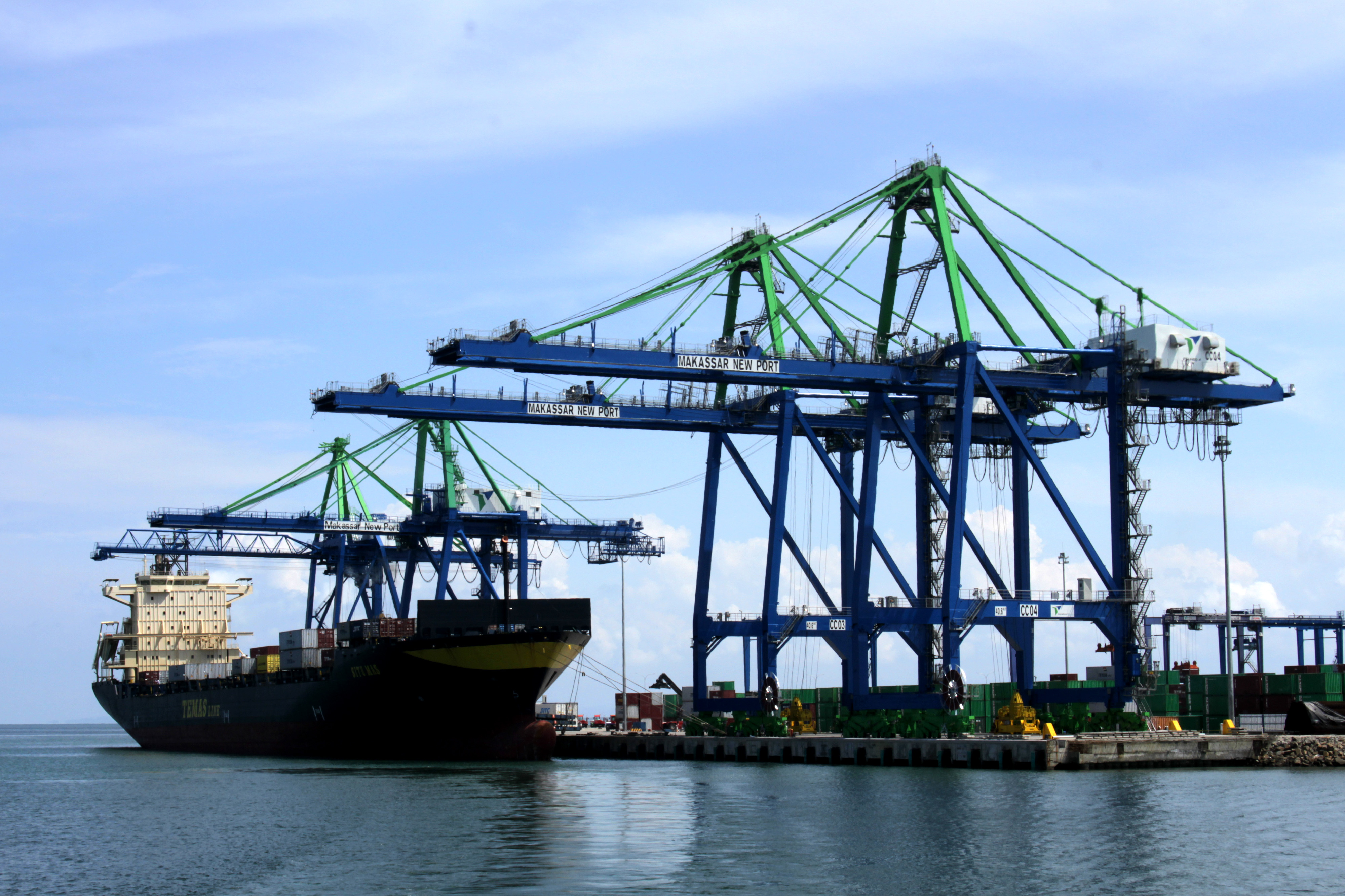 Rampung 2022, Pembangunan Makassar New Port Capai 63,75%      