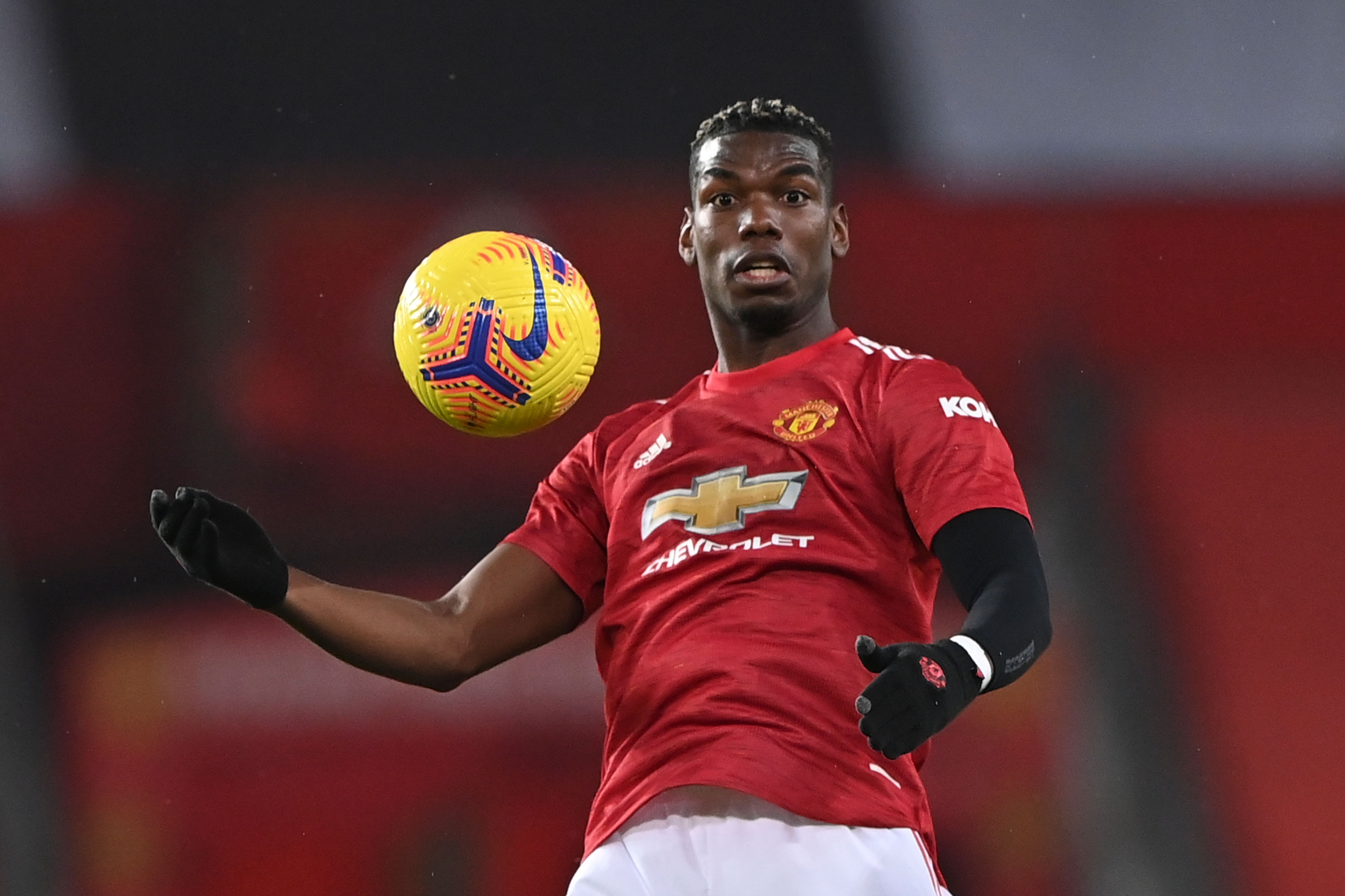 Gelandang Manchester United Paul Pogba