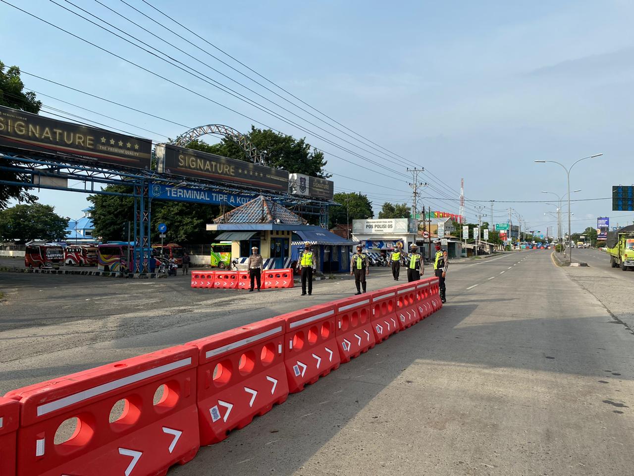 Memasuki pantura di wilayah Brebes, Jawa Tengah bakal disekat selama PPKM Jawa-Bali mulai 11-25 Januari 2021.