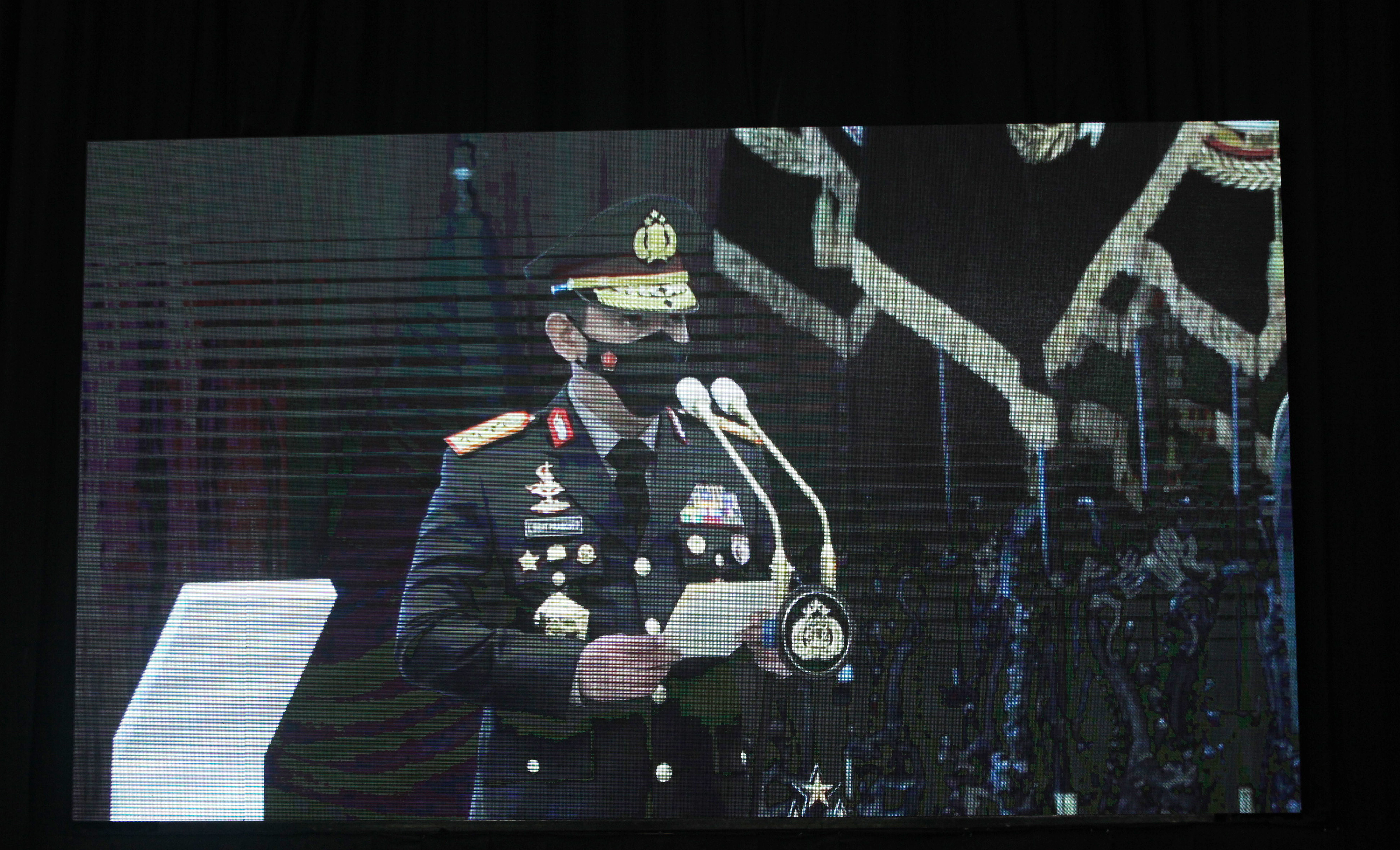 Sertijab vitual Jabatan Kapolri