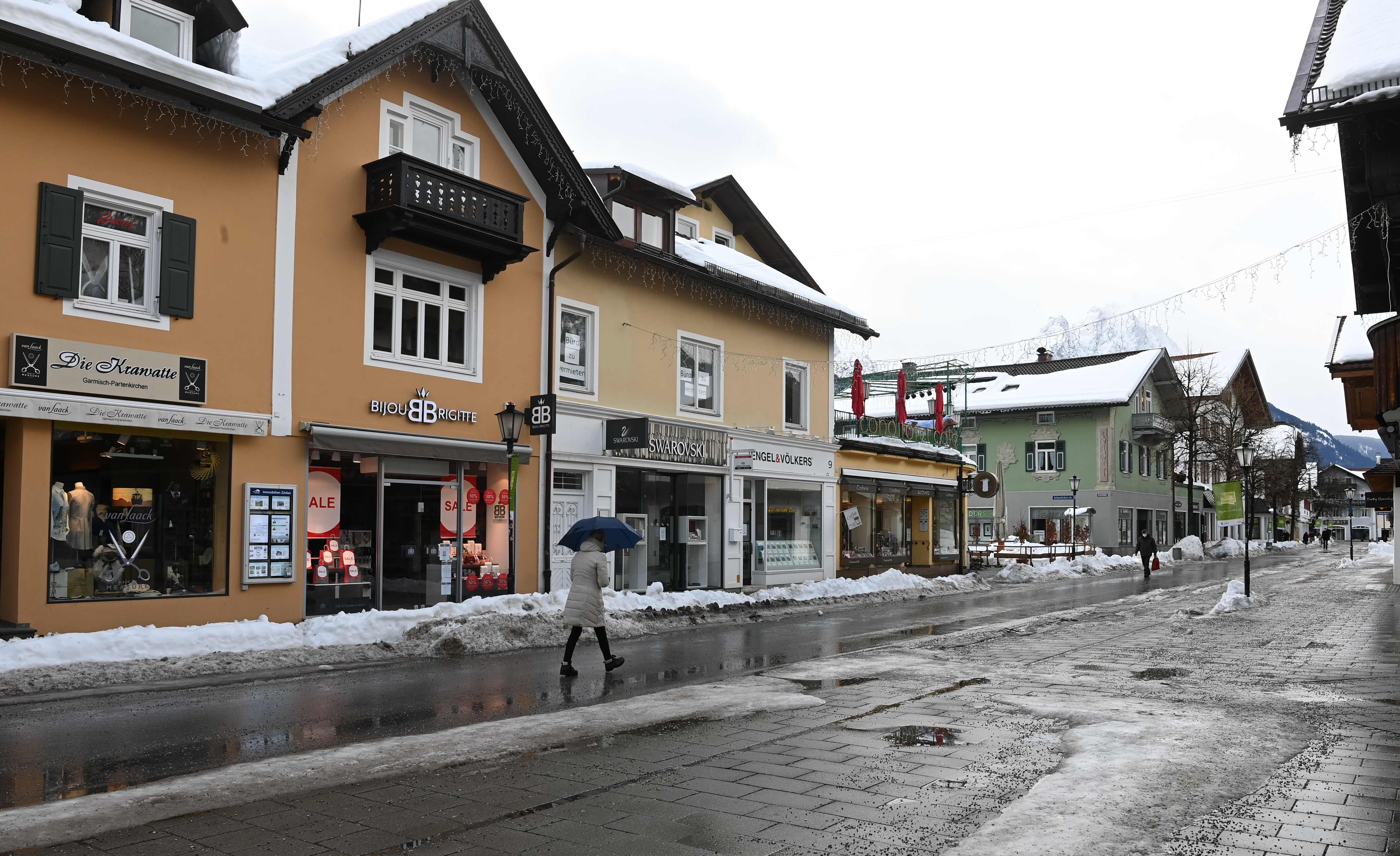 Suasana pembatasan kegiatan di Jerman