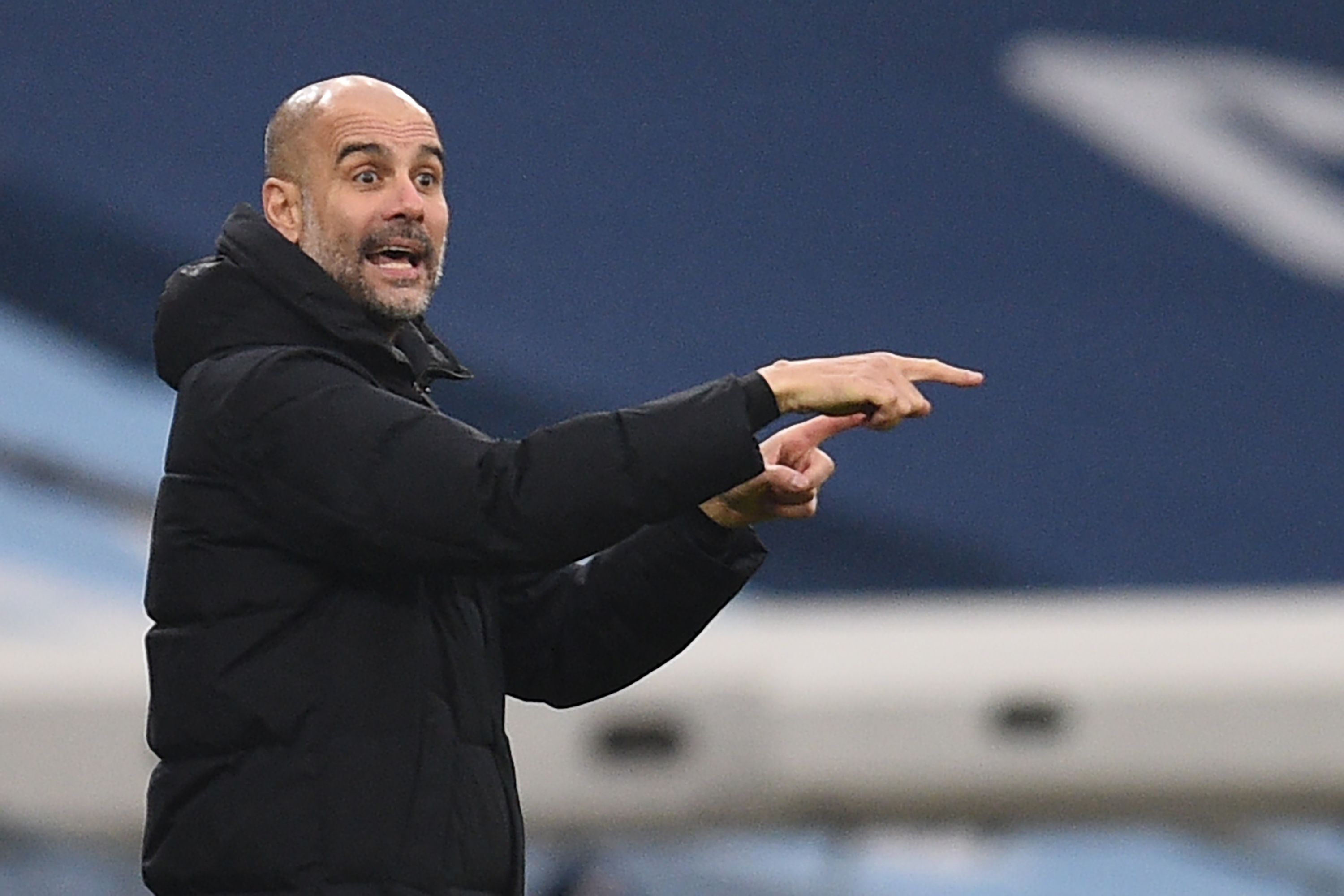 Manajer Manchester City Pep Guardiola