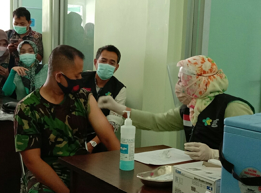 Ini 3 Daerah di Jawa Tengah yang Lakukan Vaksinasi Covid Pertama