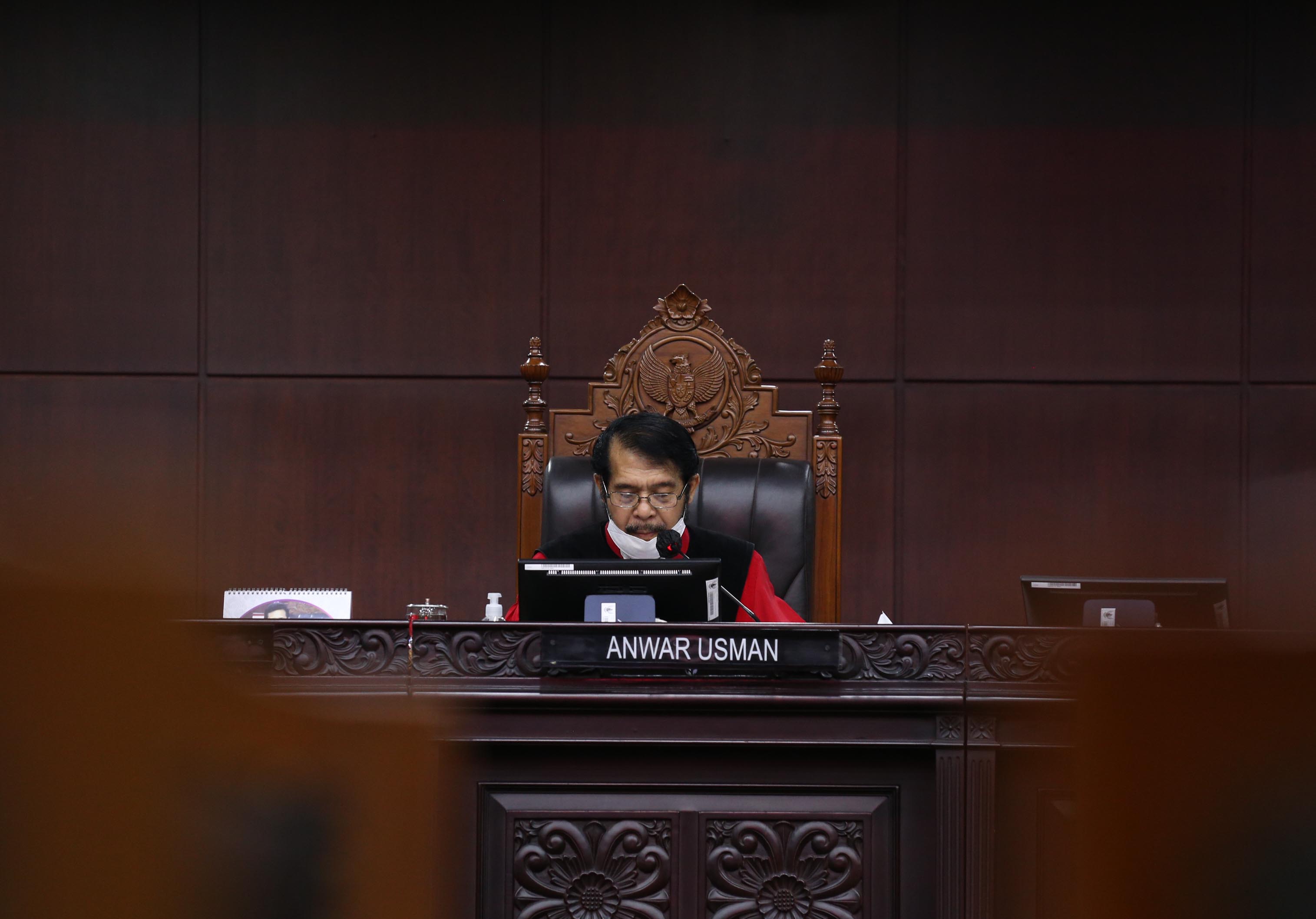 Anwar Usman, Ketua Mahkamah Konstitusi (MK).