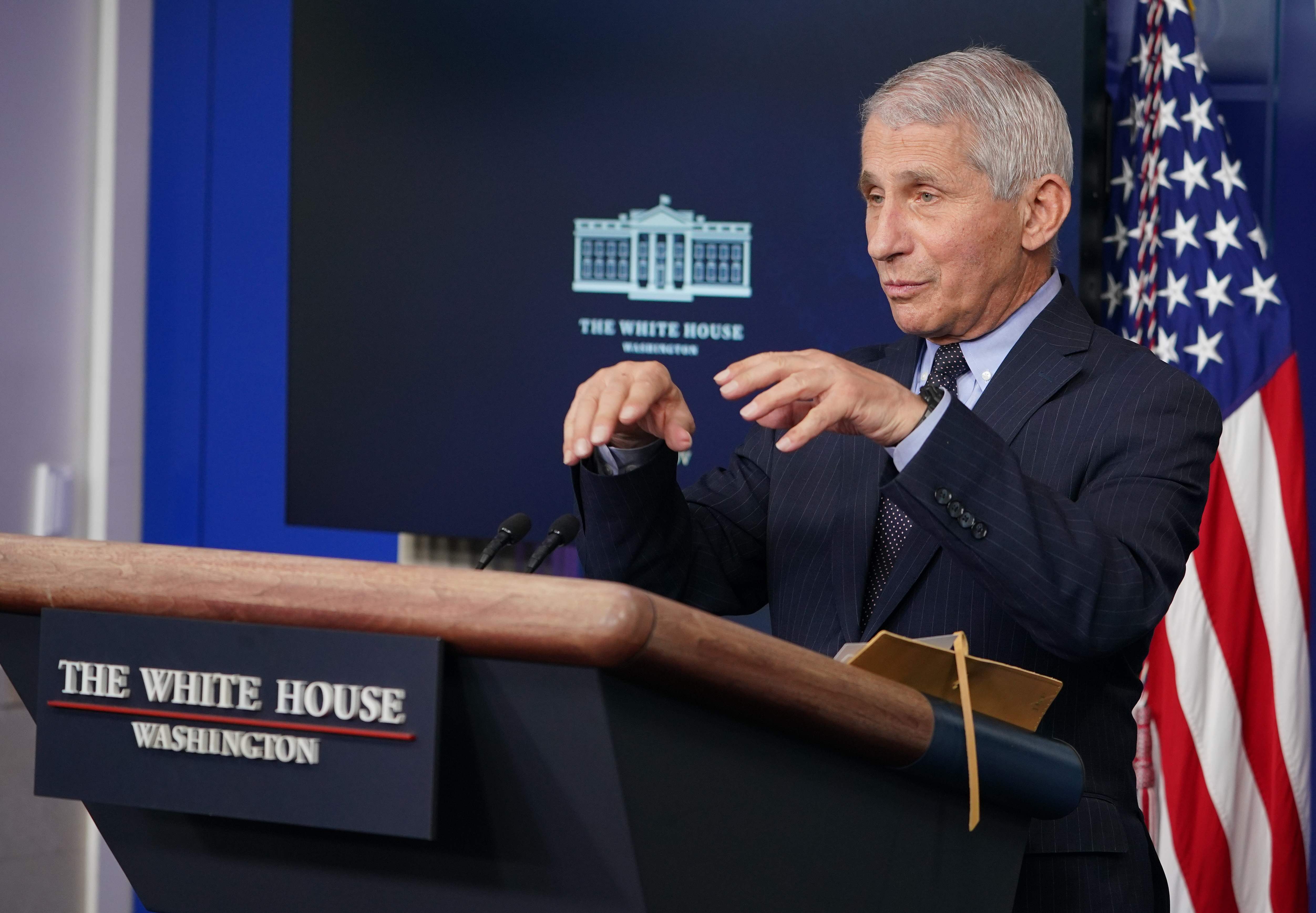 Kepala Penasihat Medis Biden, Anthony Fauci 