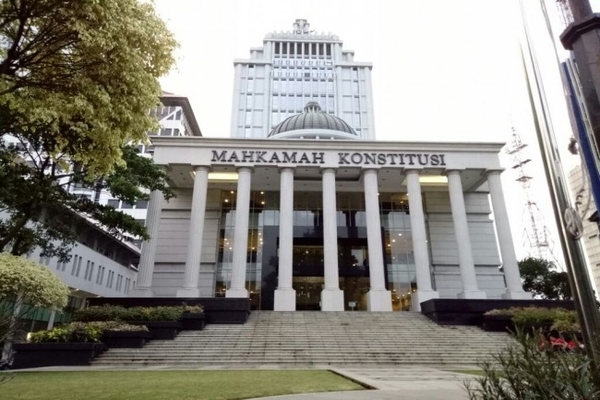 Gedung Mahkamah Konstitusi di Jakarta. 