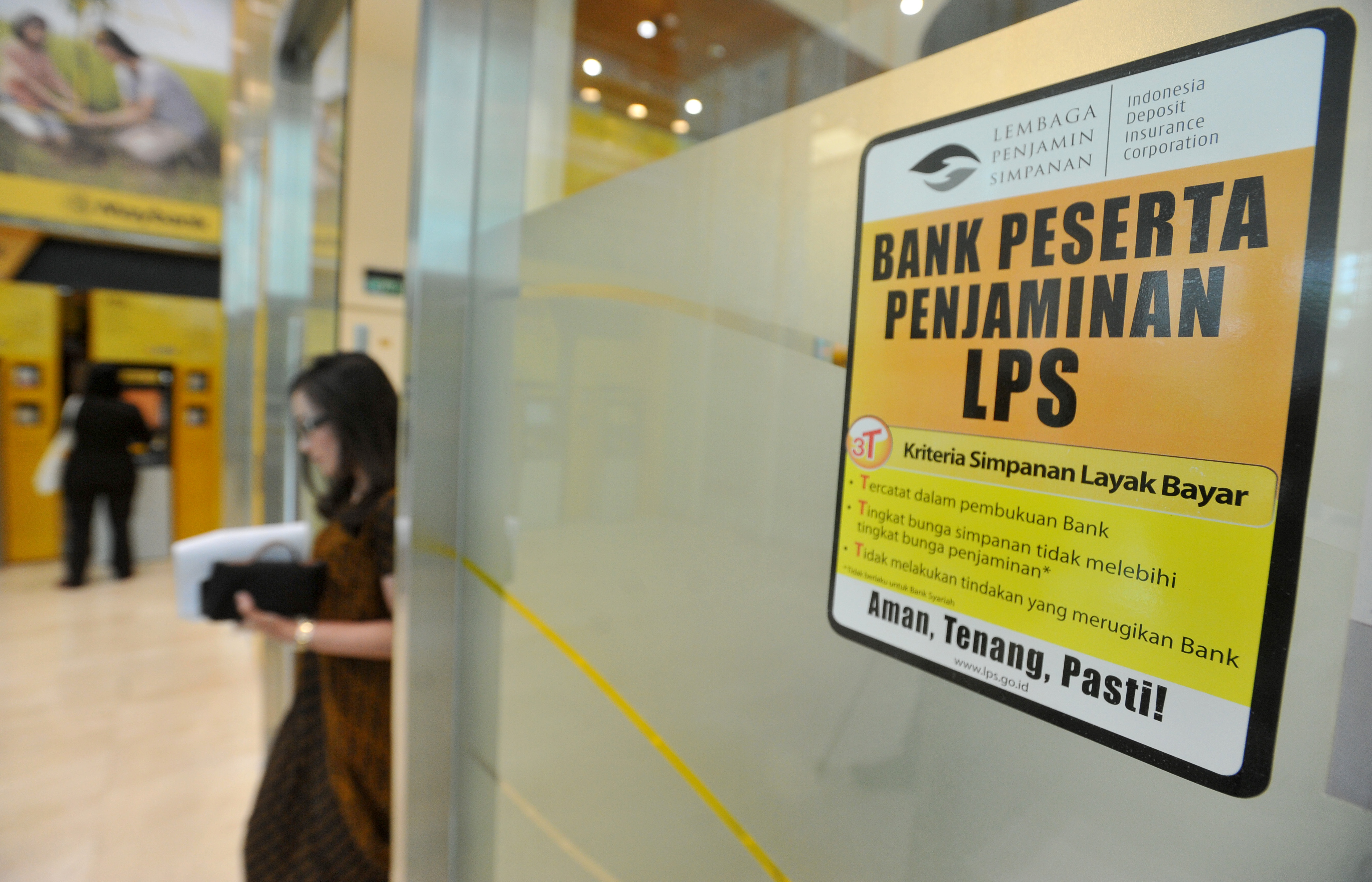 LPS menetapkan suku bunga penjaminan tetap 