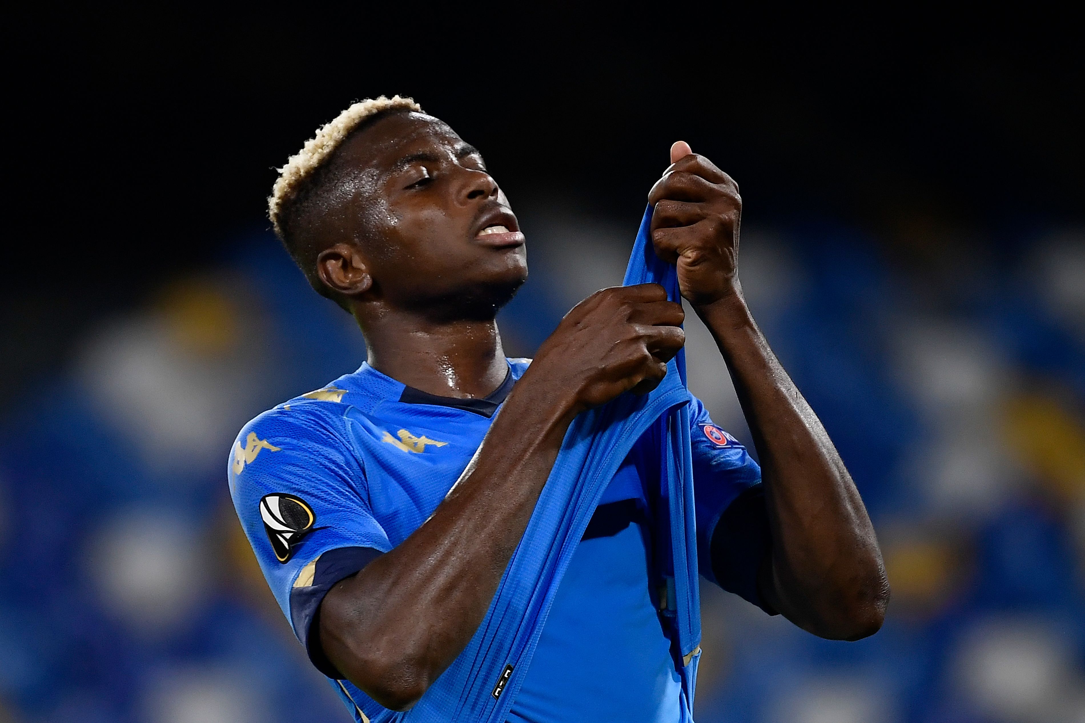 Pemain depan Napoli Victor Osimhen positif terjangkit Covid-19 