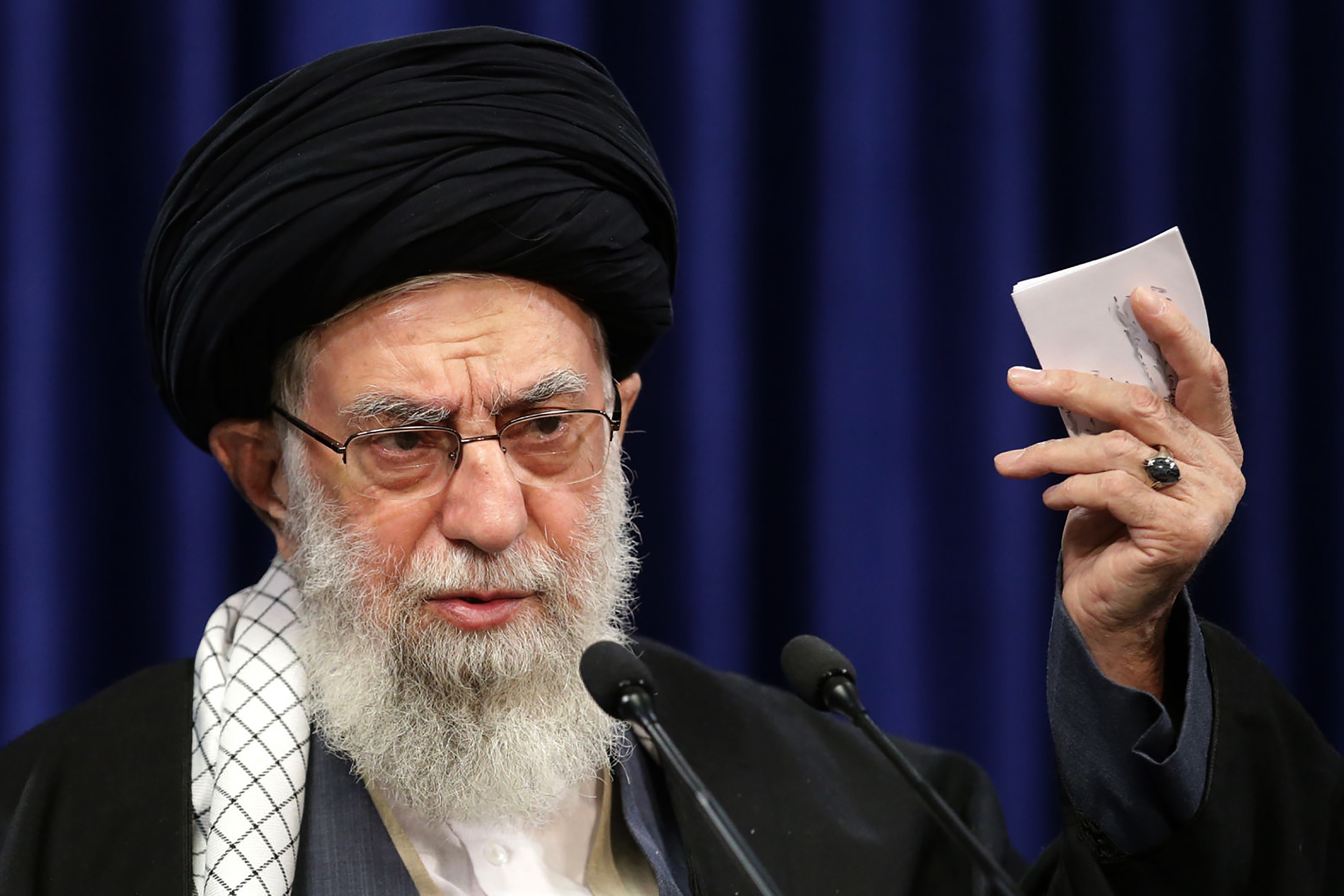 Ayatollah Ali Khamenei.