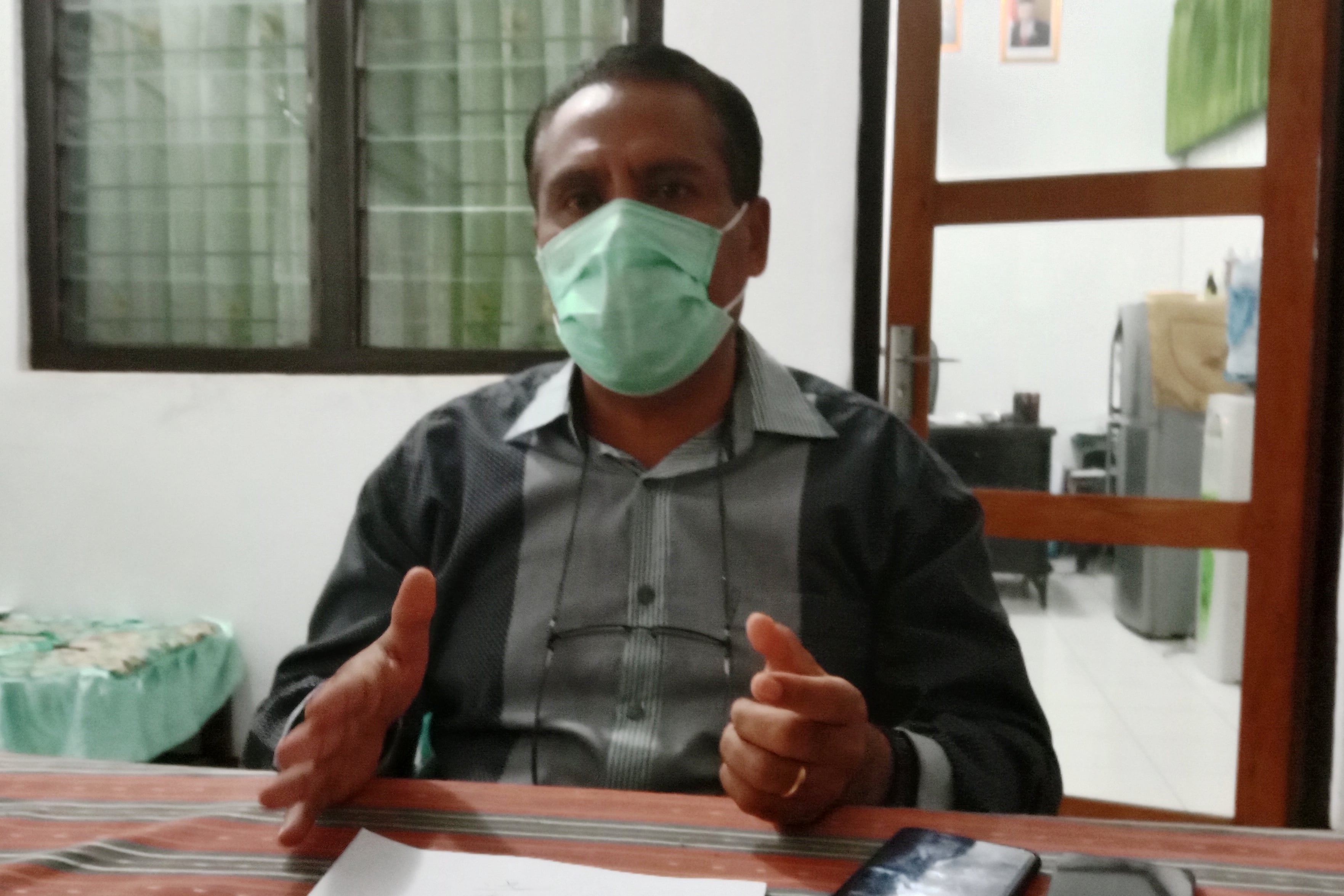 Kepala Dinas Kesehatan Kabupaten Sikka, Petrus Herlemus.