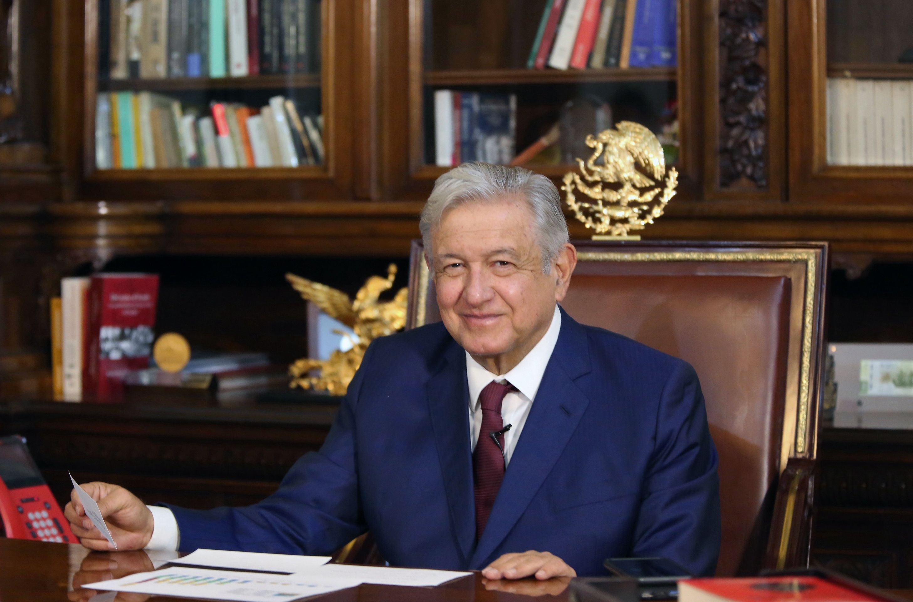 Presiden Meksiko Andres Manuel Lopez Obrador 