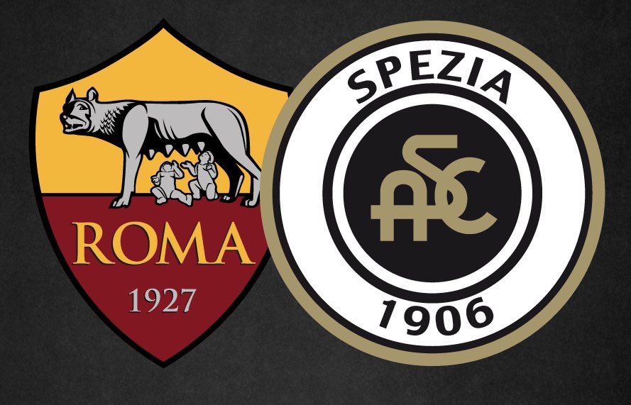 Laga Coppa Italia antara AS Roma dan Spezia
