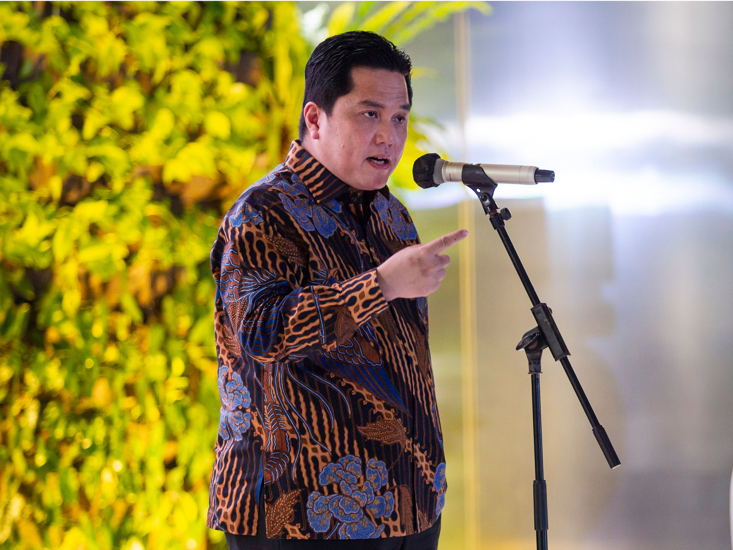MENTERI BUMN Erick Thohir