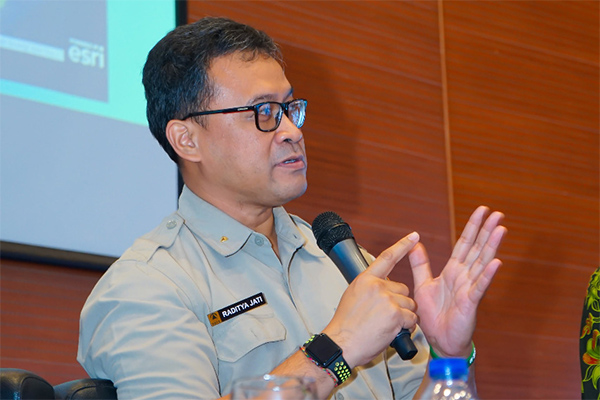 Kepala Pusat Data, Informasi dan Komunikasi Kebencanaan BNPB, Raditya Jati.