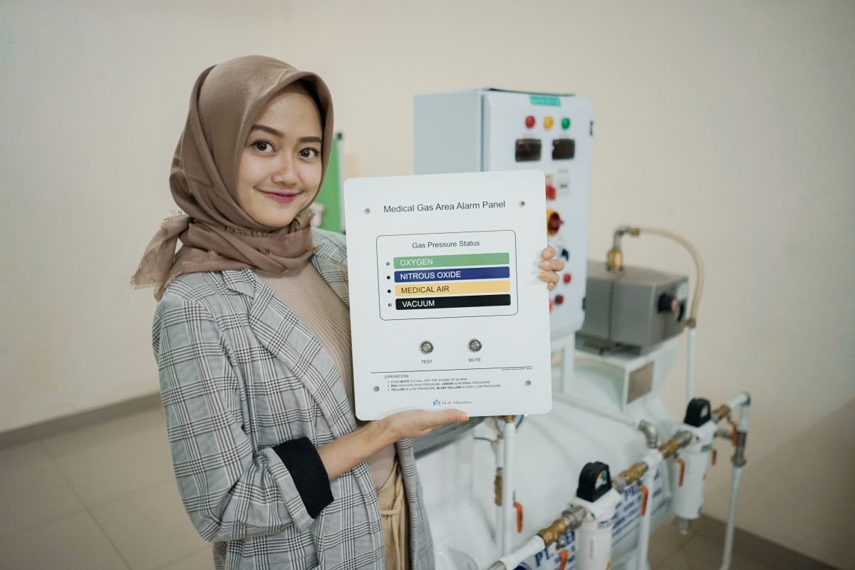 Algist, sistem alarm inovatif terstandar yang mempunyai fitur deteksi gas tekanan tinggi, normal, dan rendah.