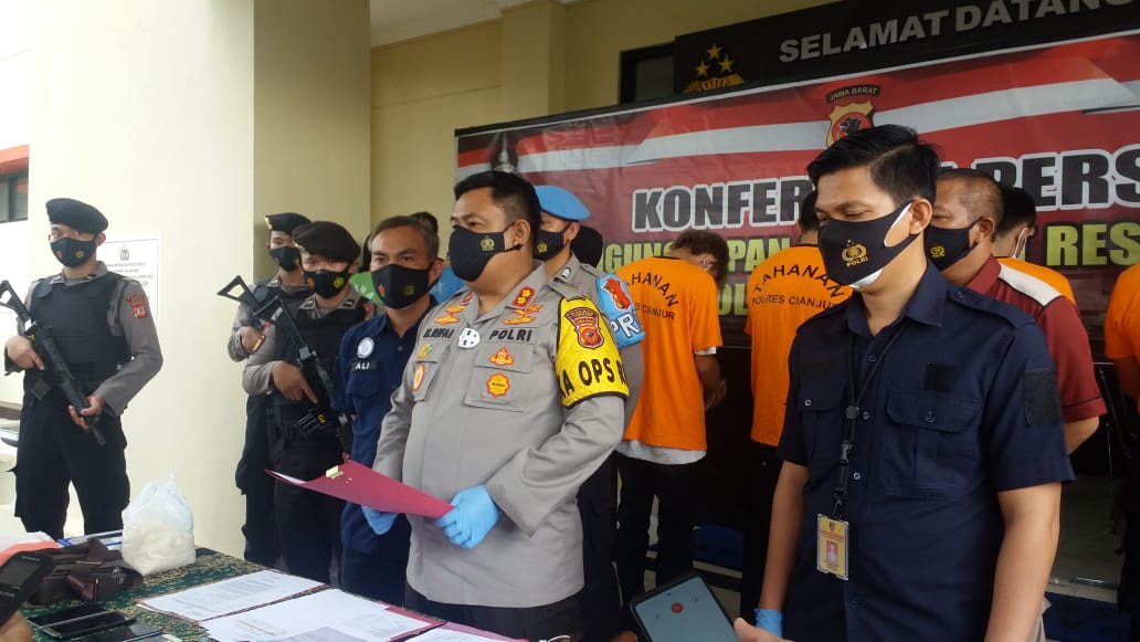 Polisi Bongkar Penyelundupan Narkoba di Lapas Cianjur