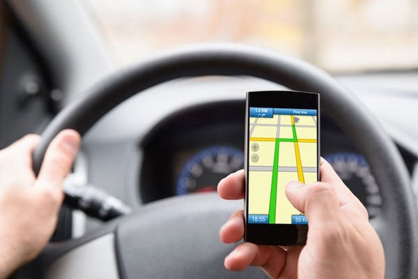 Ilustrasi: Penggunaan GPS sebagai salah satu teknologi 4.0 yang akan diterapkan kepolisian