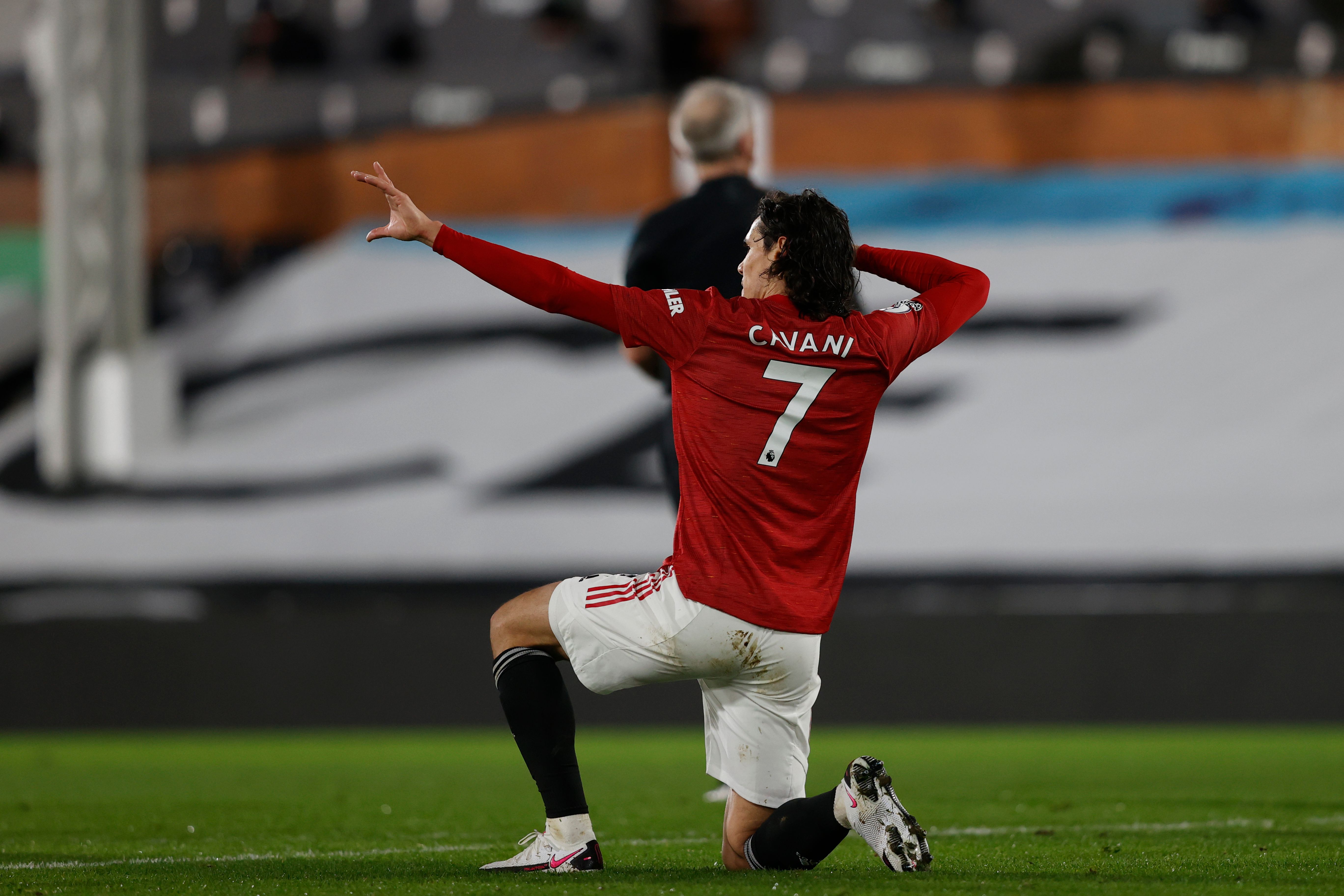 Solskjaer Sebut Cavani Teladan bagi Pemain MU