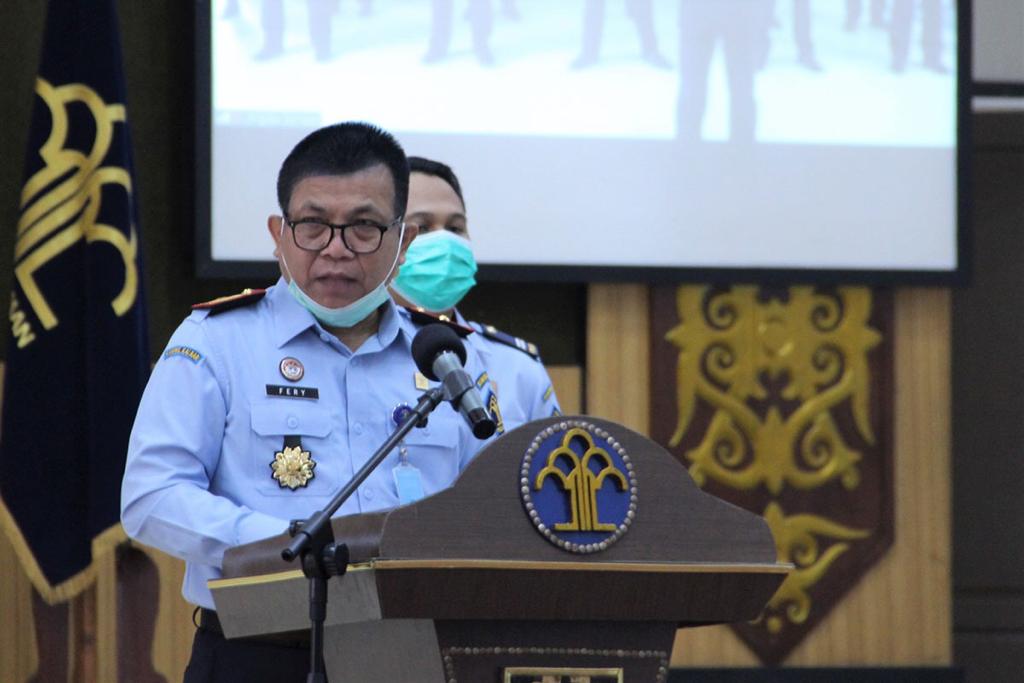 ASN Kemenkum dan HAM Kalbar Diingatkan untuk Jaga Integritas. 