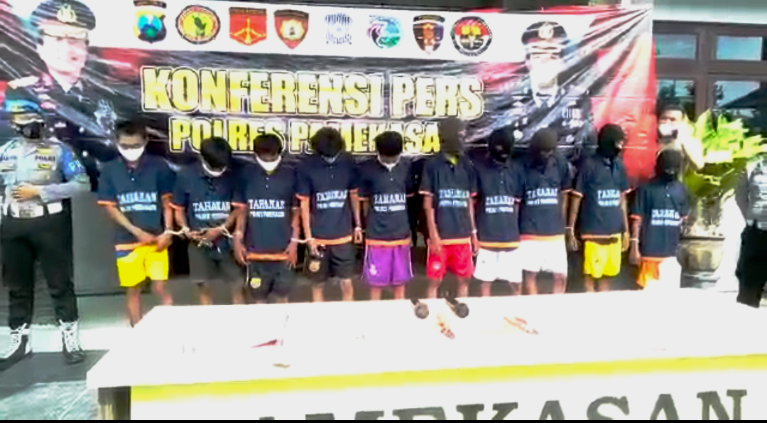 Komplotan remaja pencuri kotak amal masjid di Pamekasan dibekuk, Rabu (27/1/2021)