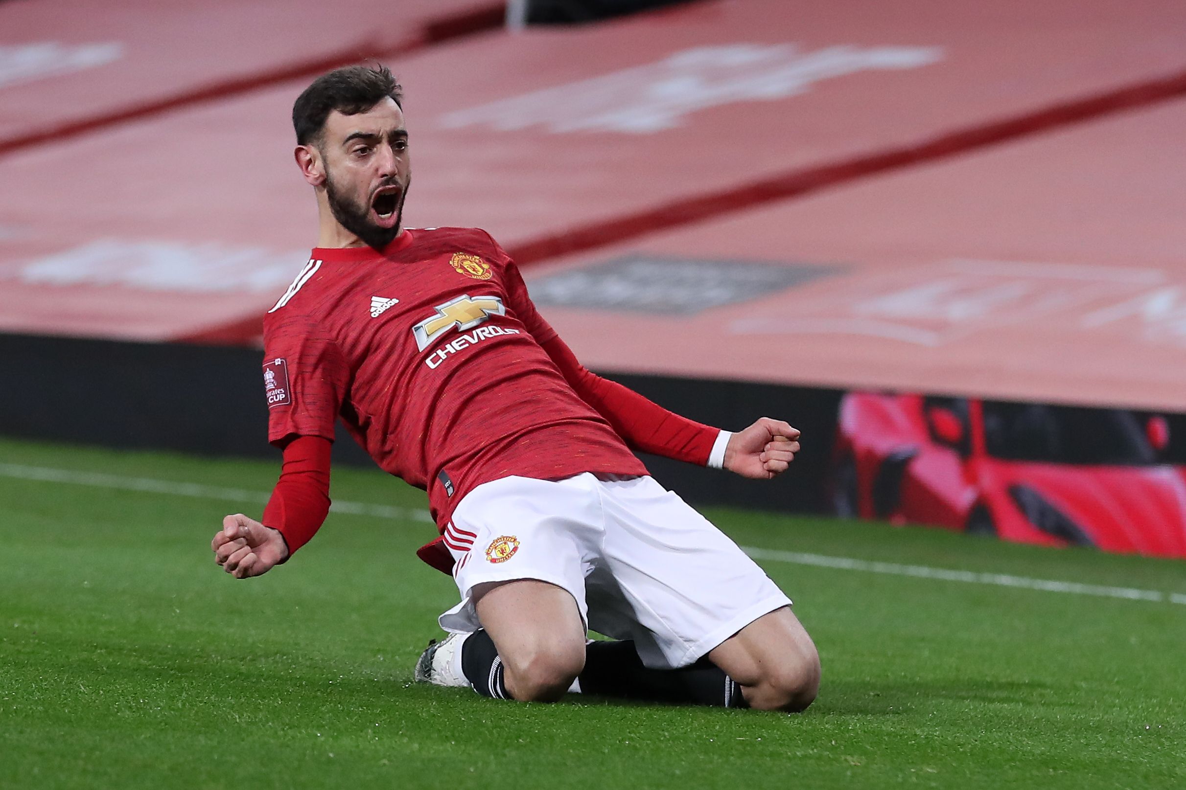 Gelandang Manchester United Bruno Fernandes