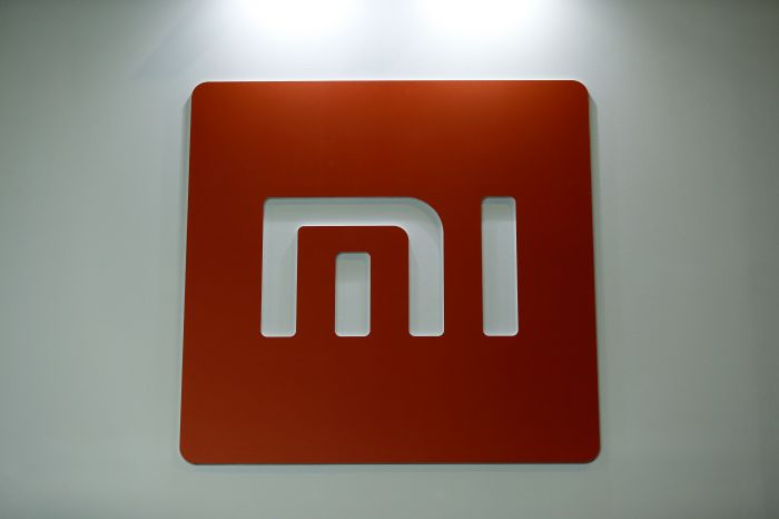 Logo Xiaomi terpampang di MWC 2019.