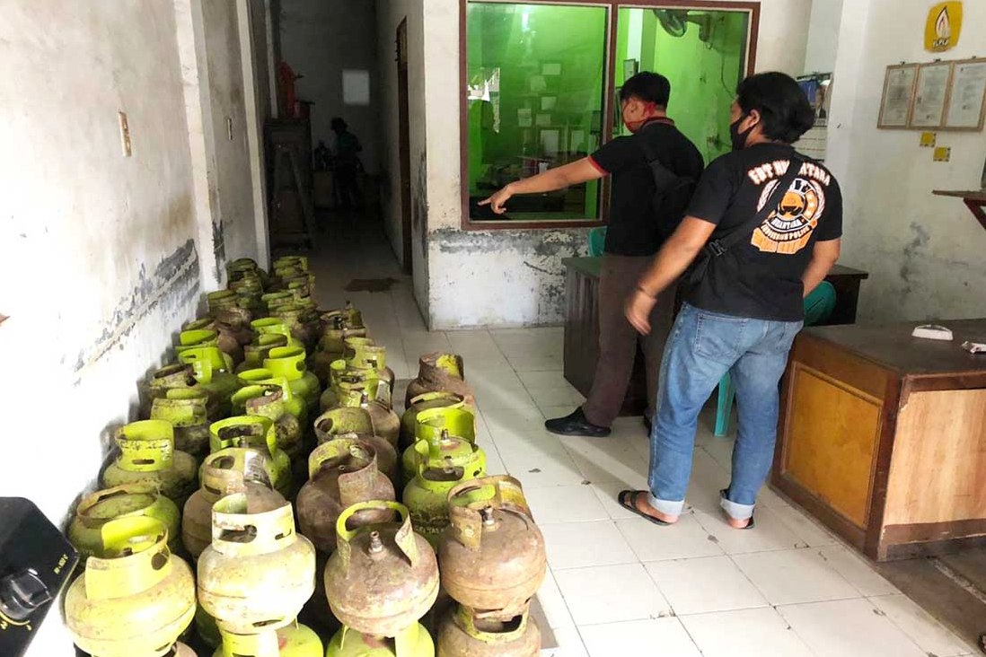 Ilustrasi gas bersubsidi.