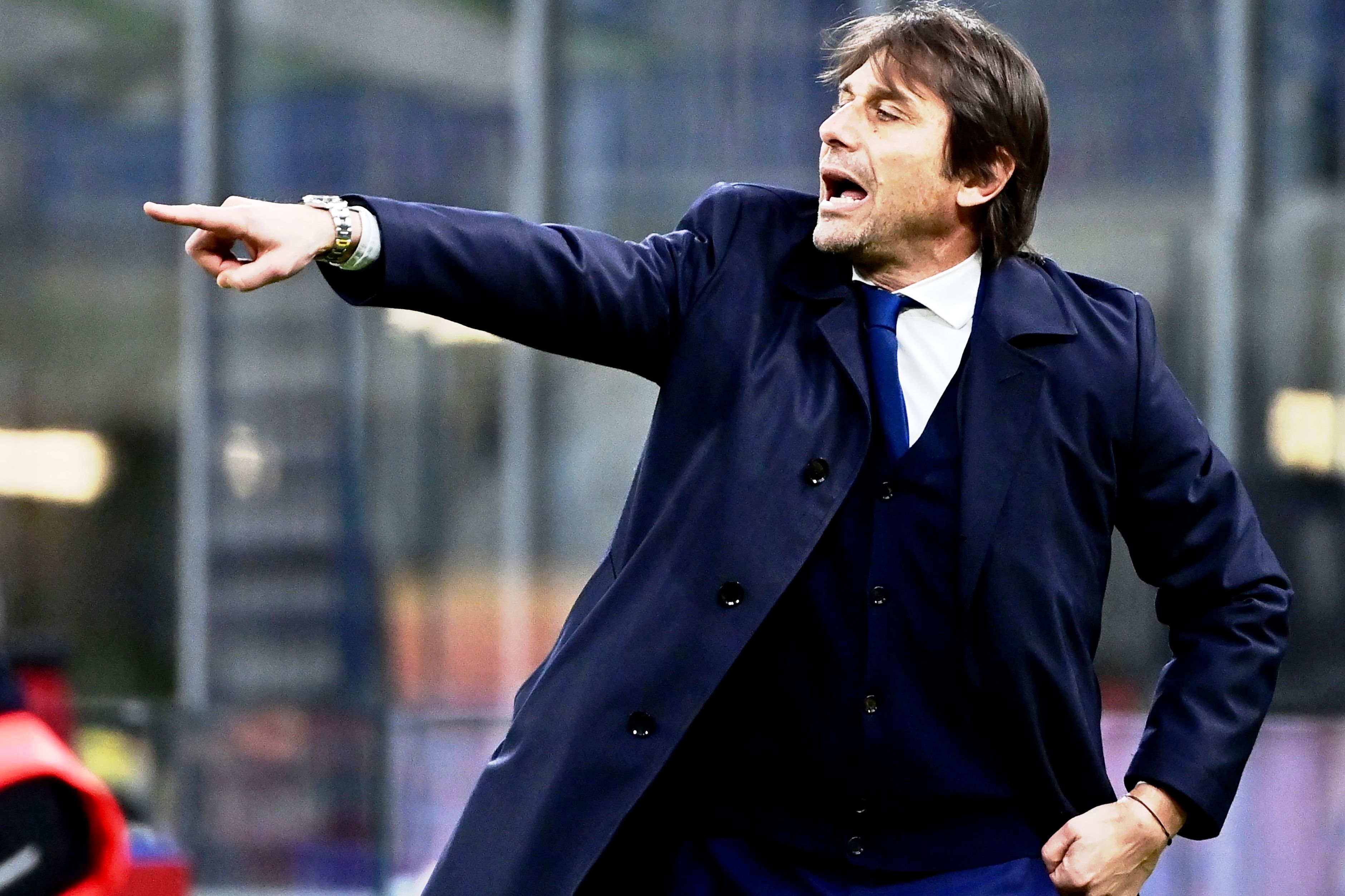 Pelatih Inter Antonio Conte.