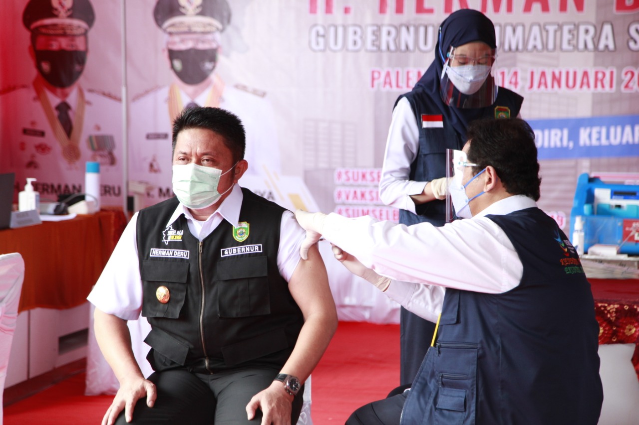 Gubernur Sumsel Minta Prokes Diperketat Usai Vaksinasi Covid-19