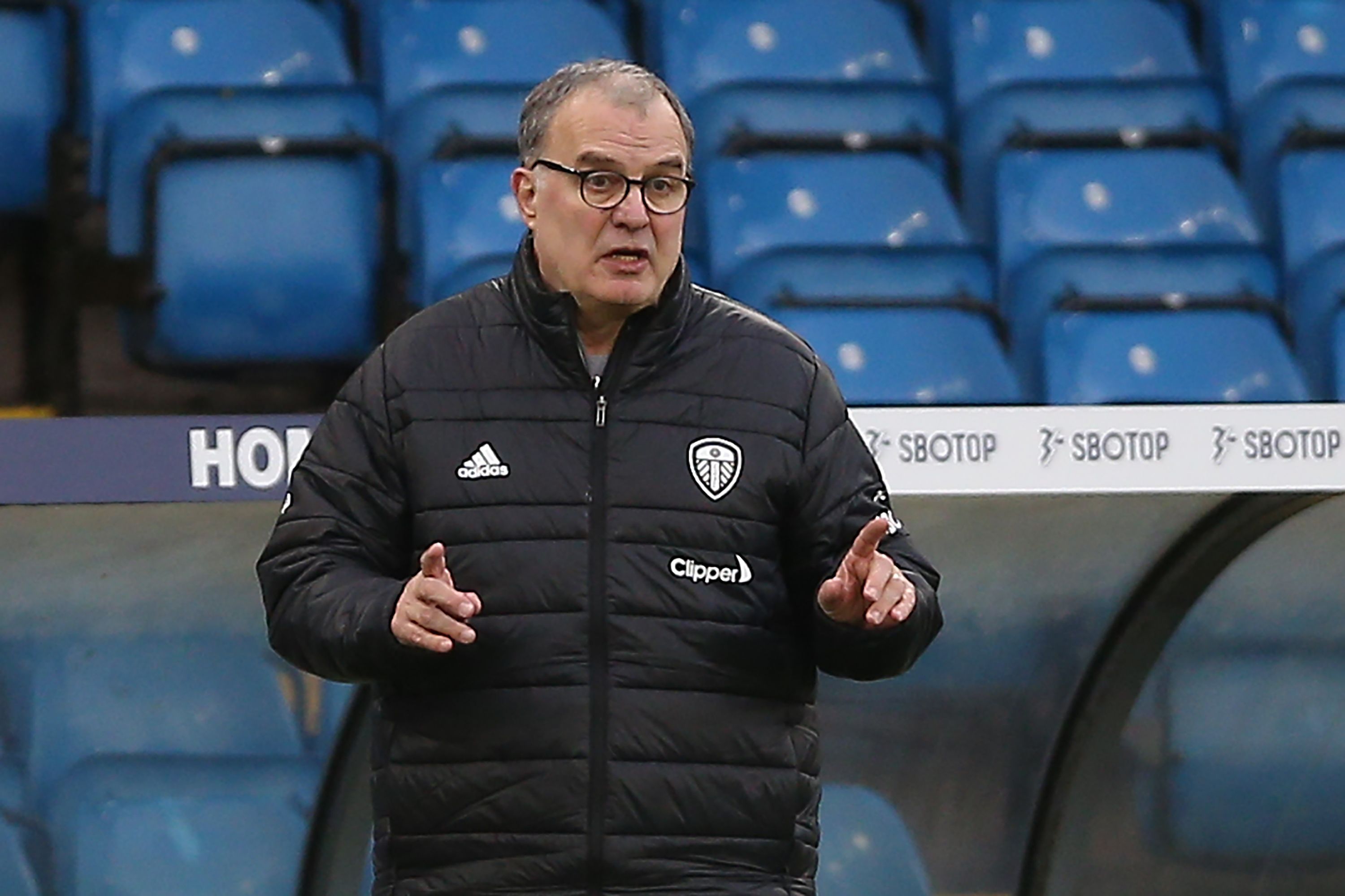 Manajer Leeds United, Marcelo Bielsa.