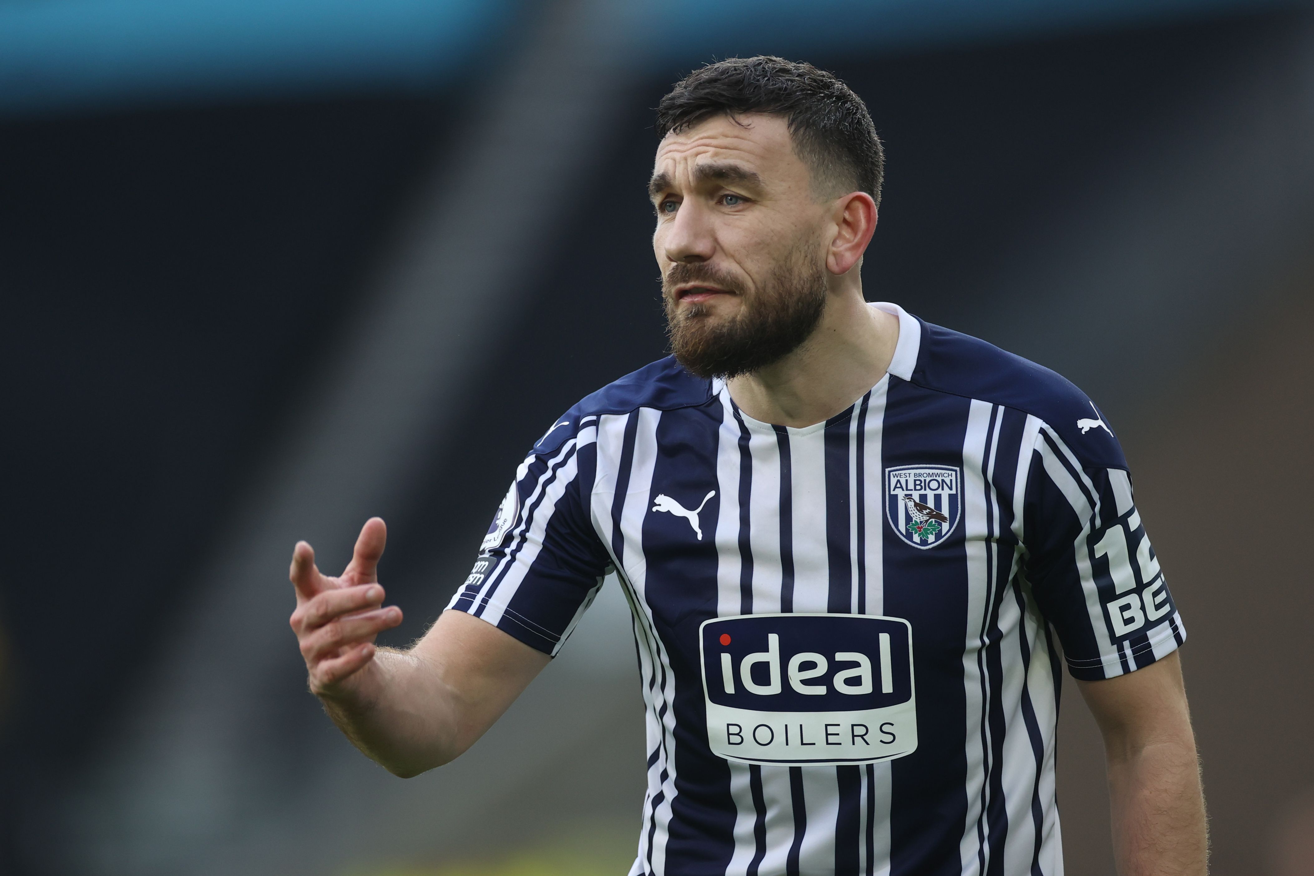 Pemain West Bromwich Albion Robert Snodgrass