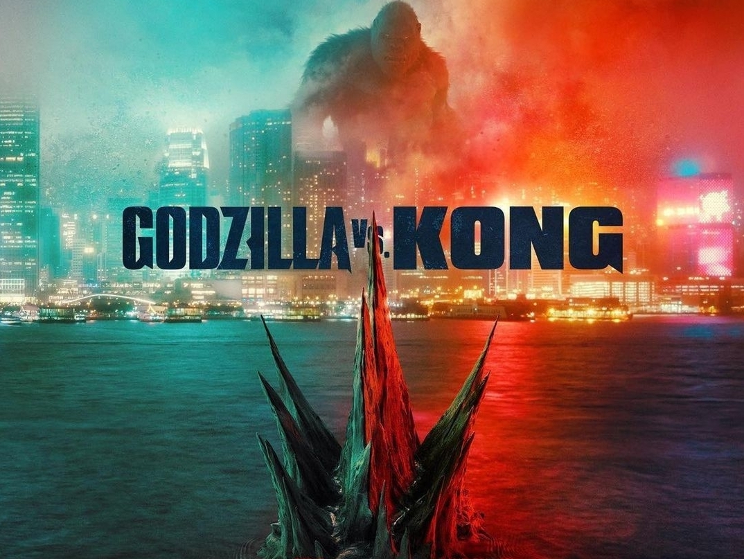 Poster film Godzilla vs Kong.