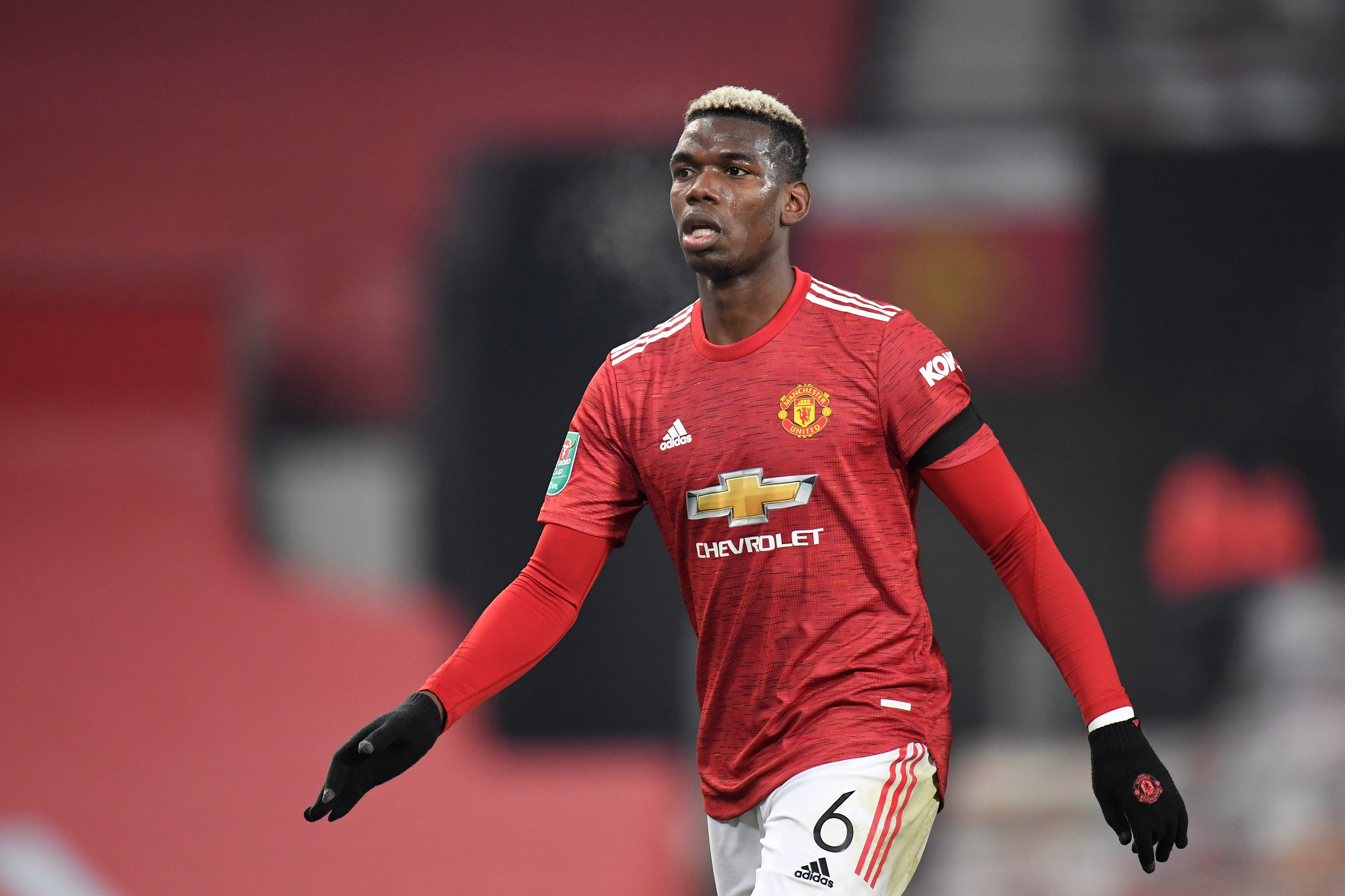 Gelandang Manchester United Paul Pogba