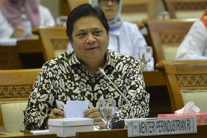 Menteri Perindustrian Airlangga Hartarto.