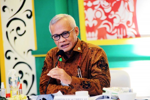 Wakil Ketua Komisi VI DPR RI Aria Bima saat kunker ke Jawa Tengah, Jumat (19/2/2021).