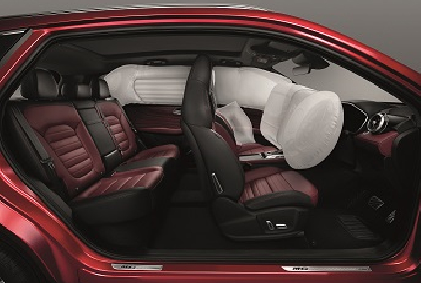 Selain mewah, MG dilengkapi fitur keamanan yang lengkap.