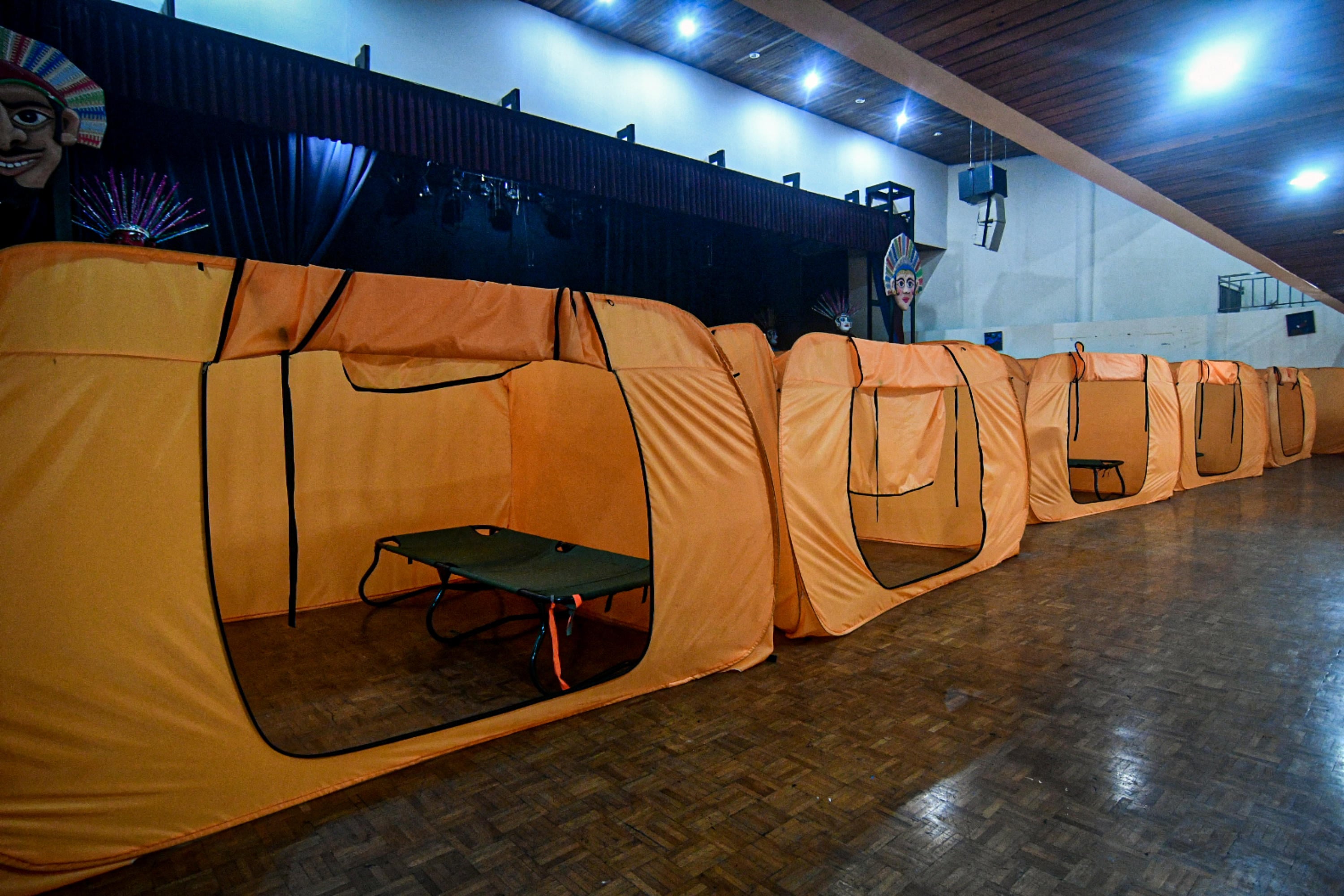 Ilustrasi tempat isolasi pasien covid-19