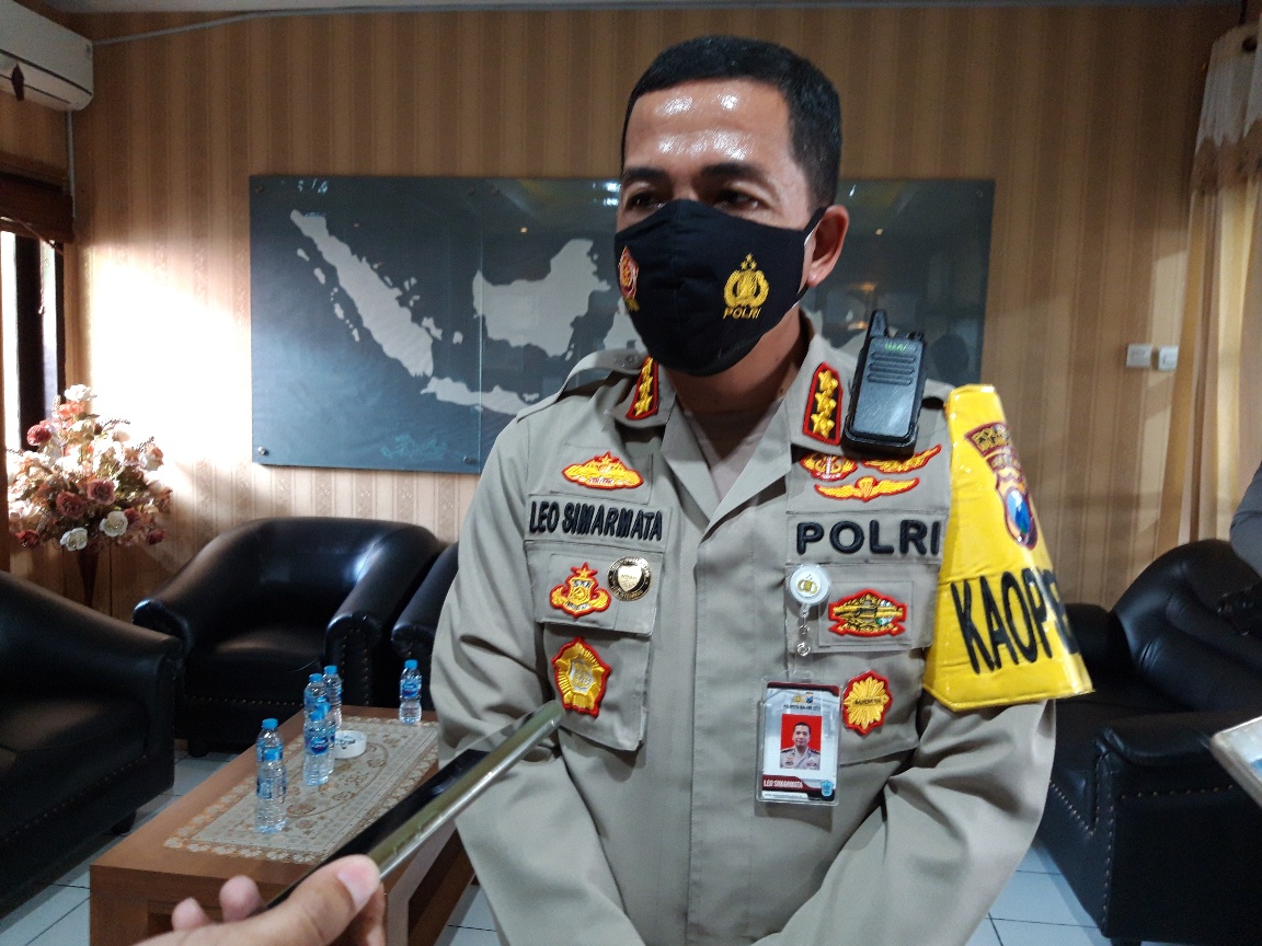 Kapolres Malang Kota Kombes Pol Leonardus Simarmata
