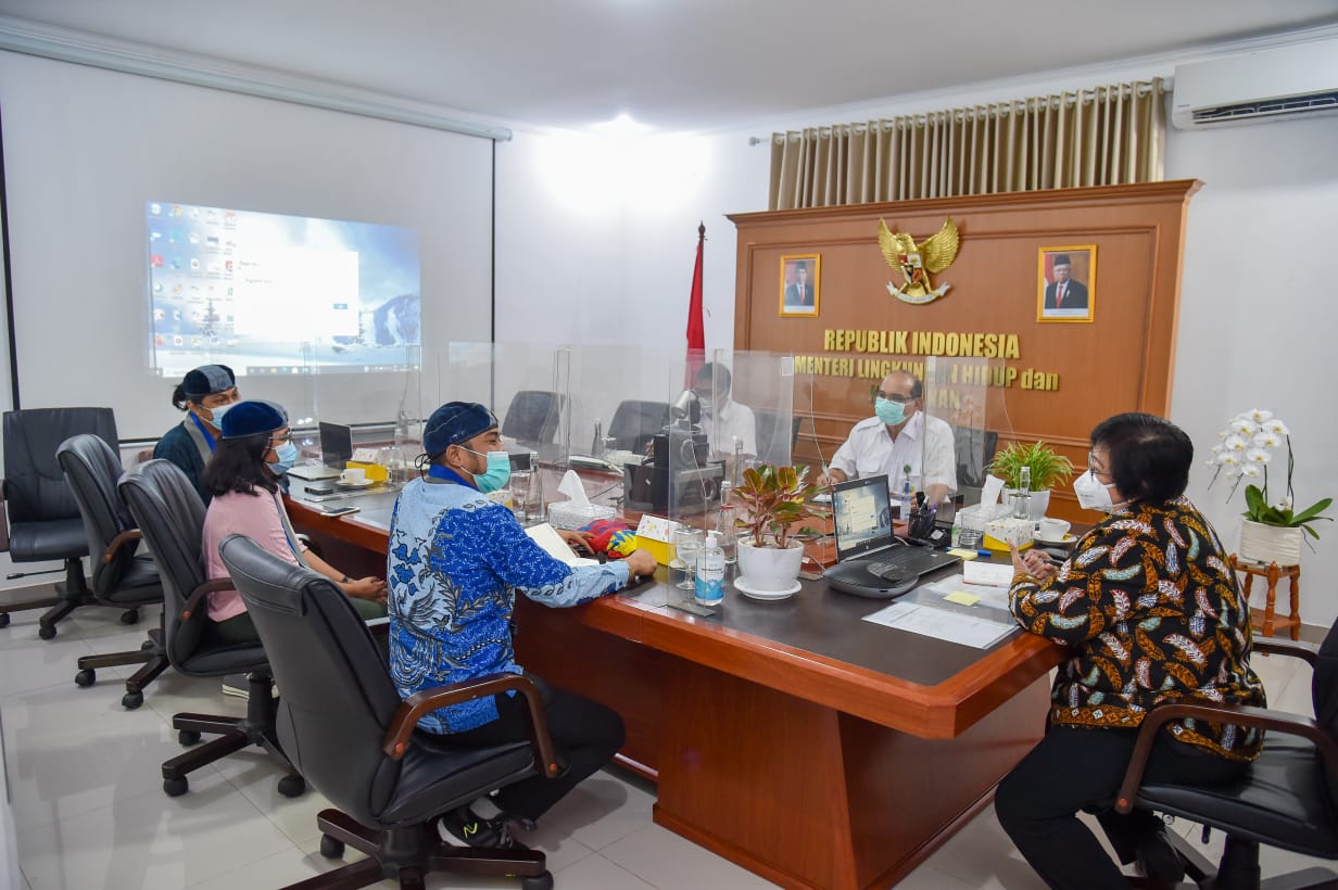 Pertemuan GMK dengan Menteri Lingkungan Hidup dan Kehutanan Siti Nurbaya beberapa waktu lalu. 