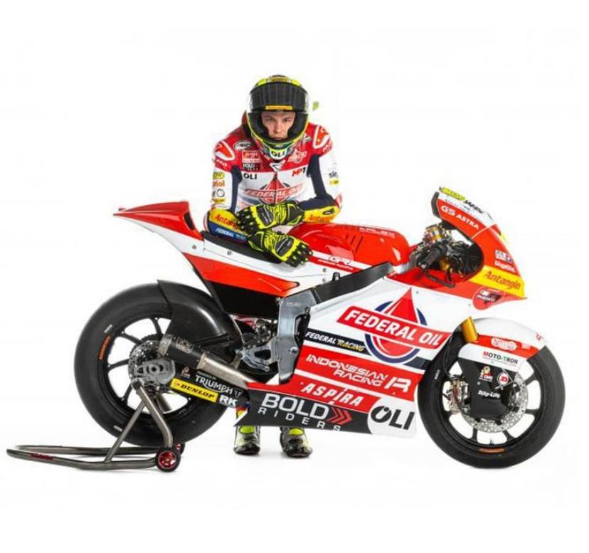 Livery baru Tim Federal Oil Gresini Racing (Moto2)