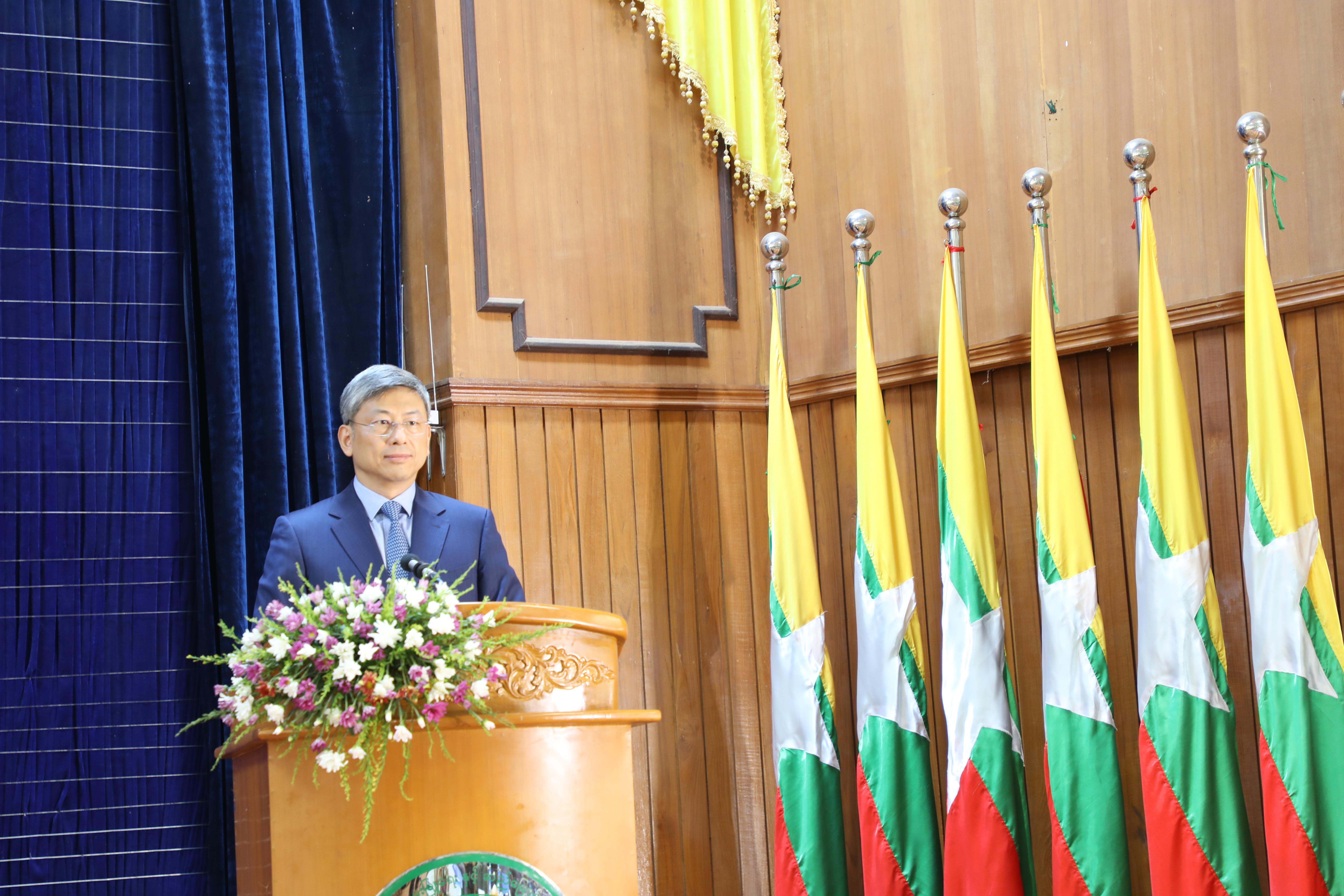 Duta Besar Tiongkok untuk Myanmar Chen Hai.