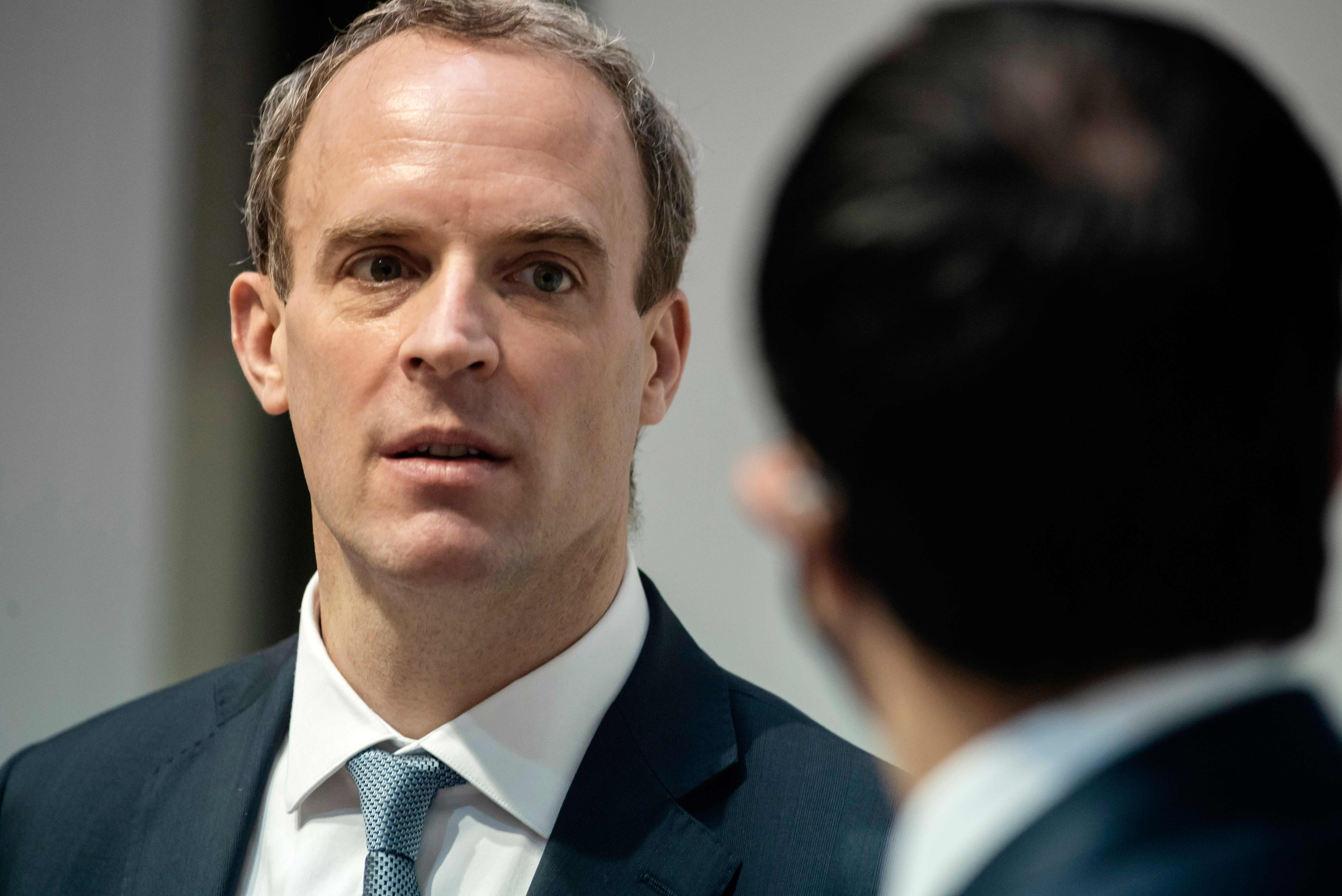 Menteri Luar Negeri Inggris Dominic Raab
