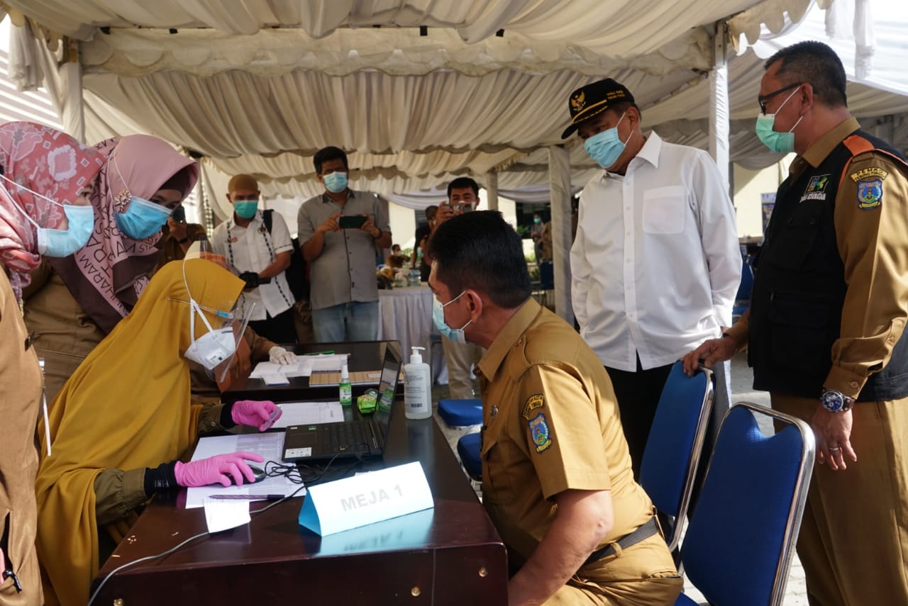 Kota Tebing Tinggi Mulai Vaksinasi Covid-19 Tahap Pertama 